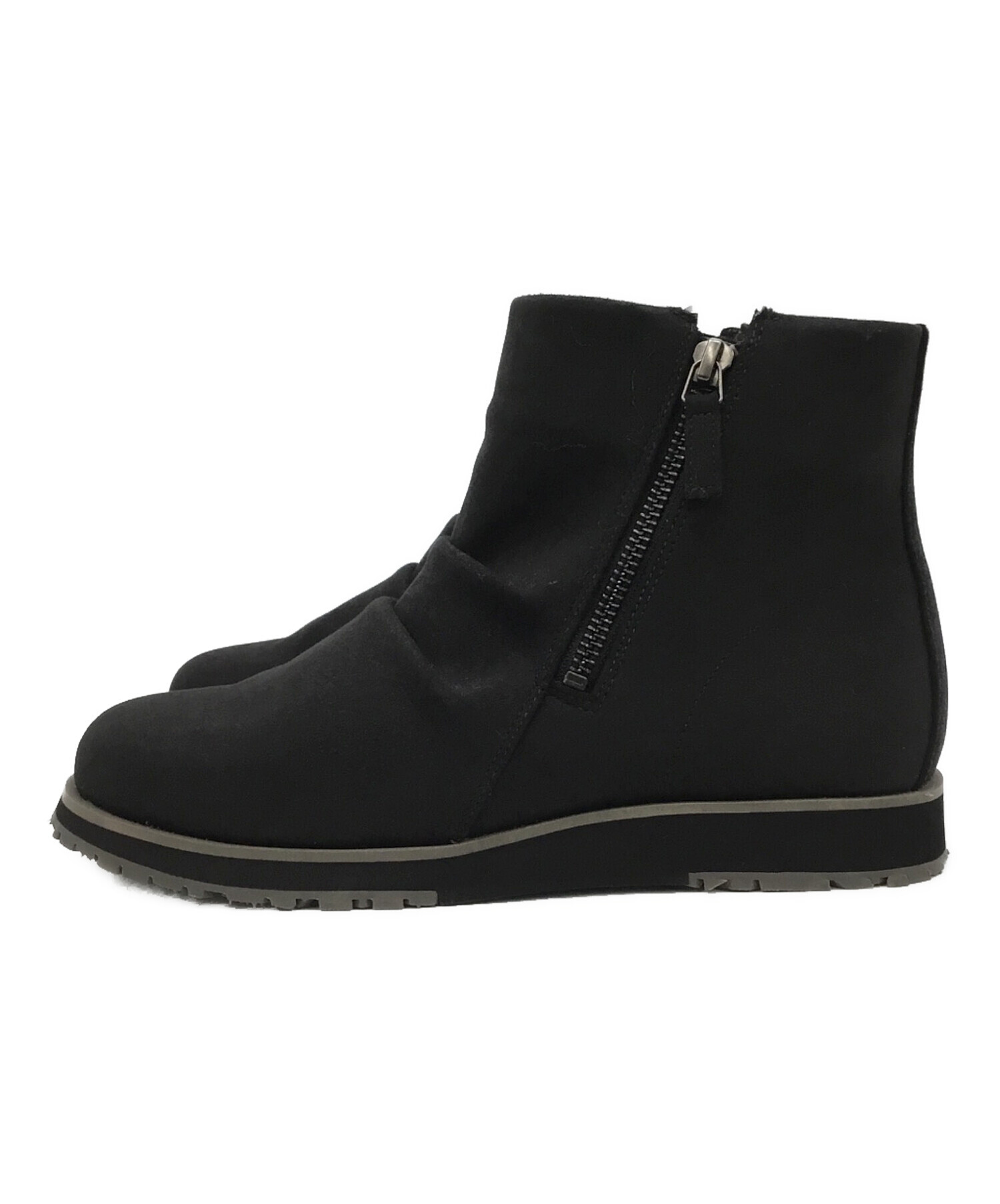 ☆chanmama☆　ASICS RISE 2 PARIS 中古品 中古・古着通販】asics (アシックス) サイドジップブーツ ブラック