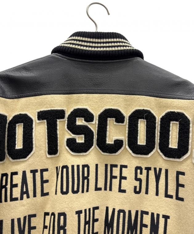 中古・古着通販】HOT SCOOP (ホットスクープ) レザー切替スタジャン