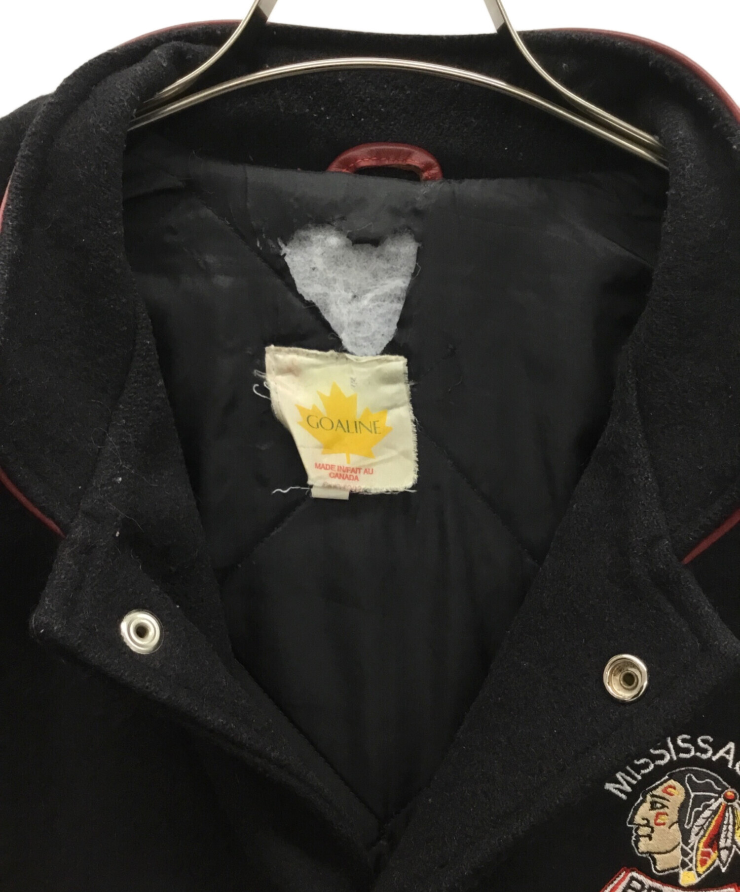 中古・古着通販】BRAVES (アトランタ・ブレーブス) レザー切替