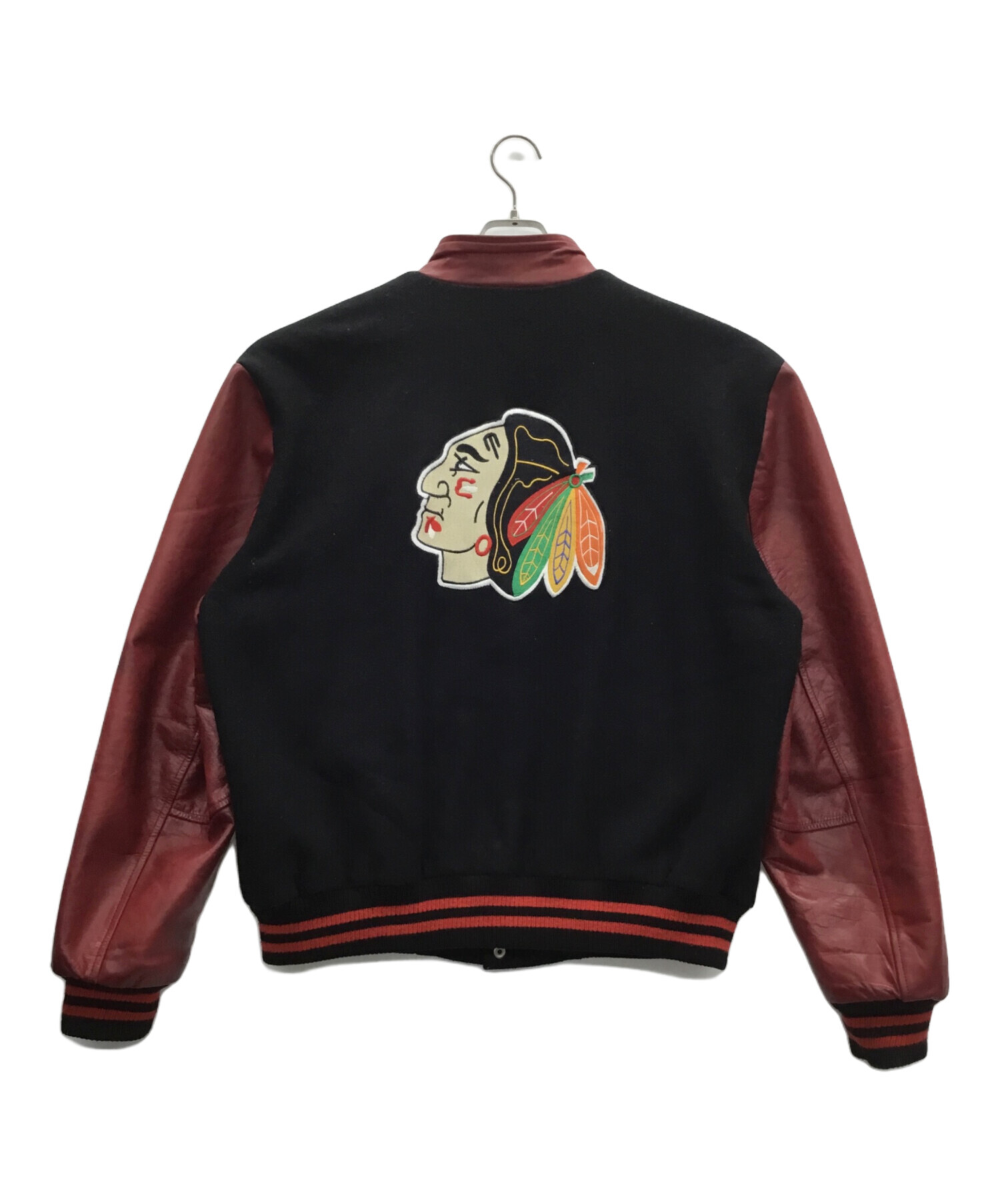 中古・古着通販】BRAVES (アトランタ・ブレーブス) レザー切替