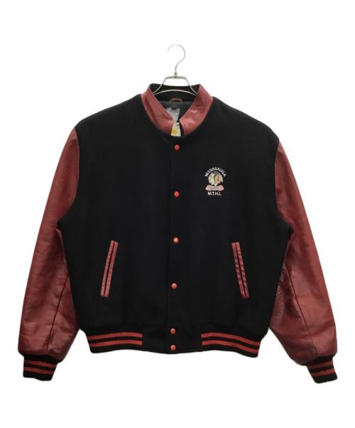 中古・古着通販】BRAVES (アトランタ・ブレーブス) レザー切替