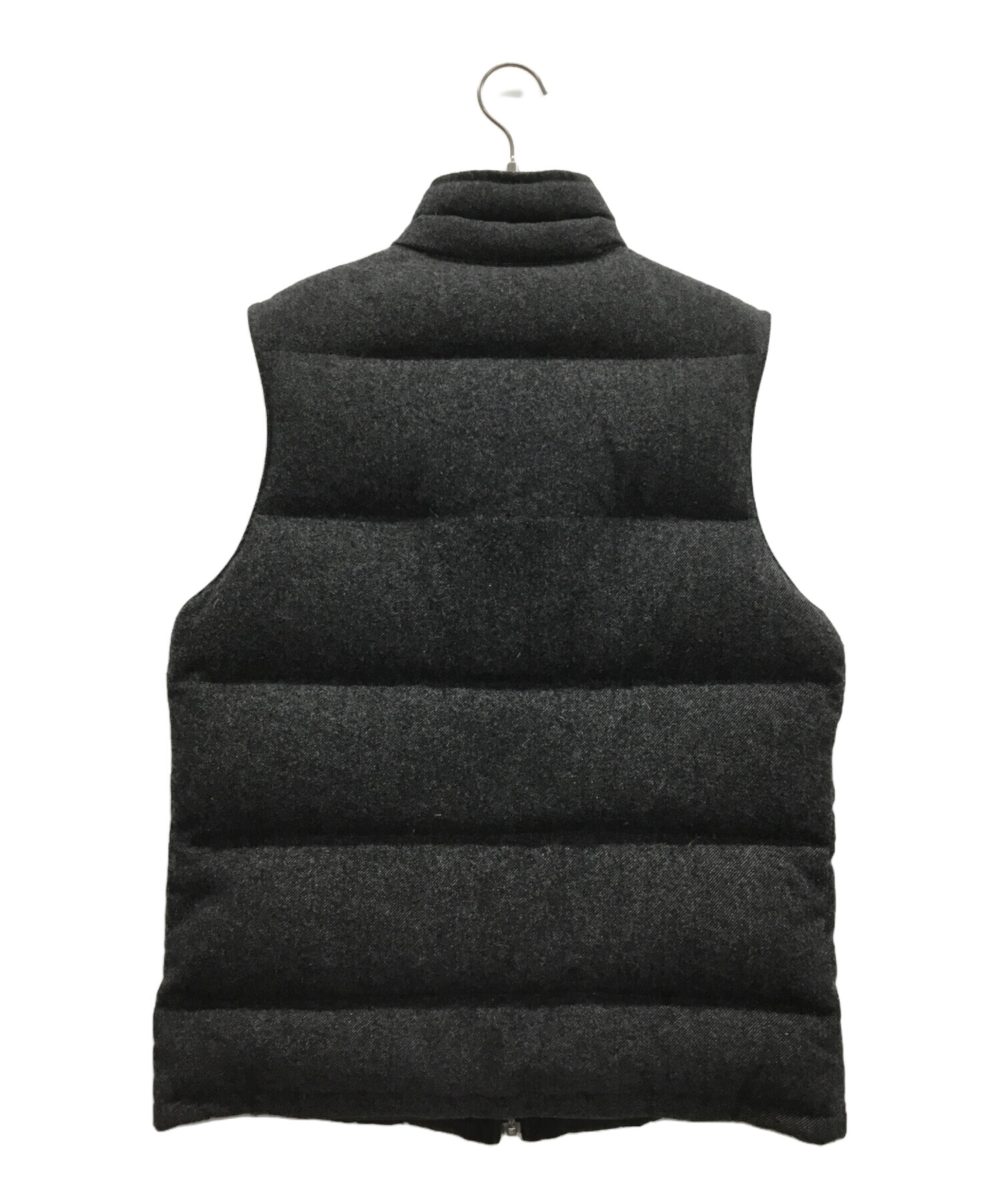 バーバリーリバーシブルダウンベスト 中古・古着通販】BURBERRY BLACK LABEL (バーバリーブラックレーベル