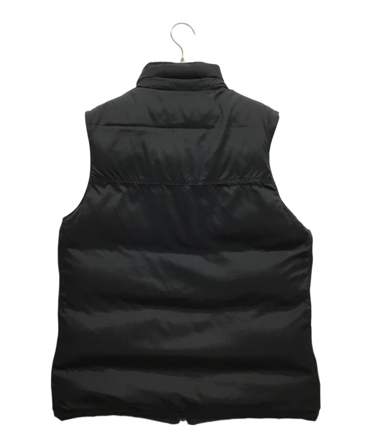 Burberryブラックレーベルリバーシブルダウンベスト 中古・古着通販】BURBERRY BLACK LABEL (バーバリーブラックレーベル