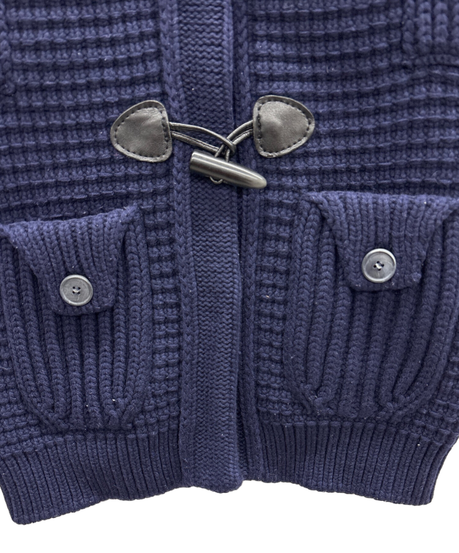 中古・古着通販】Bark (バーク) ダッフルコート ブルー サイズ:XS