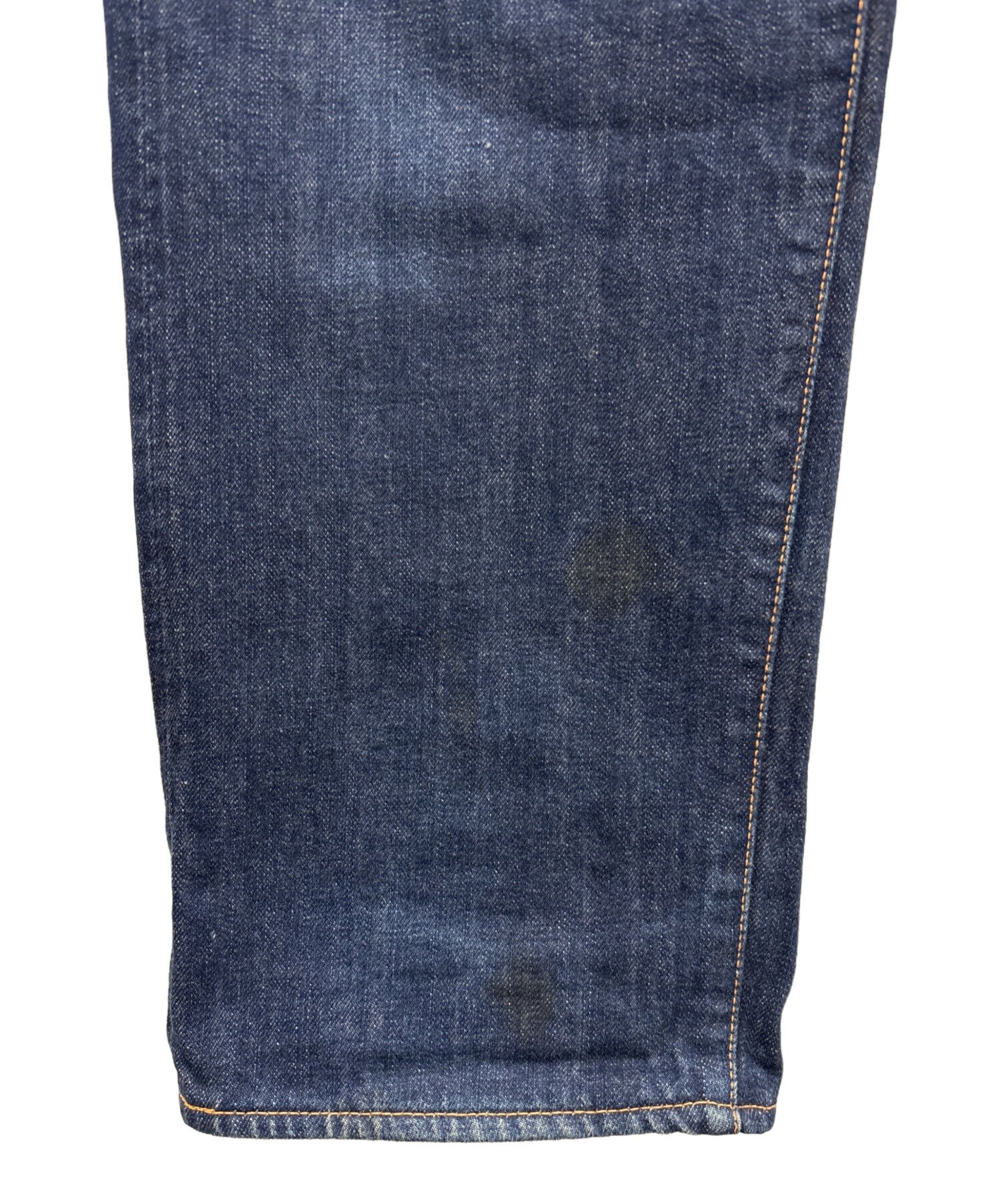 中古・古着通販】EVISU (エヴィス) ストレートジーンズ インディゴ