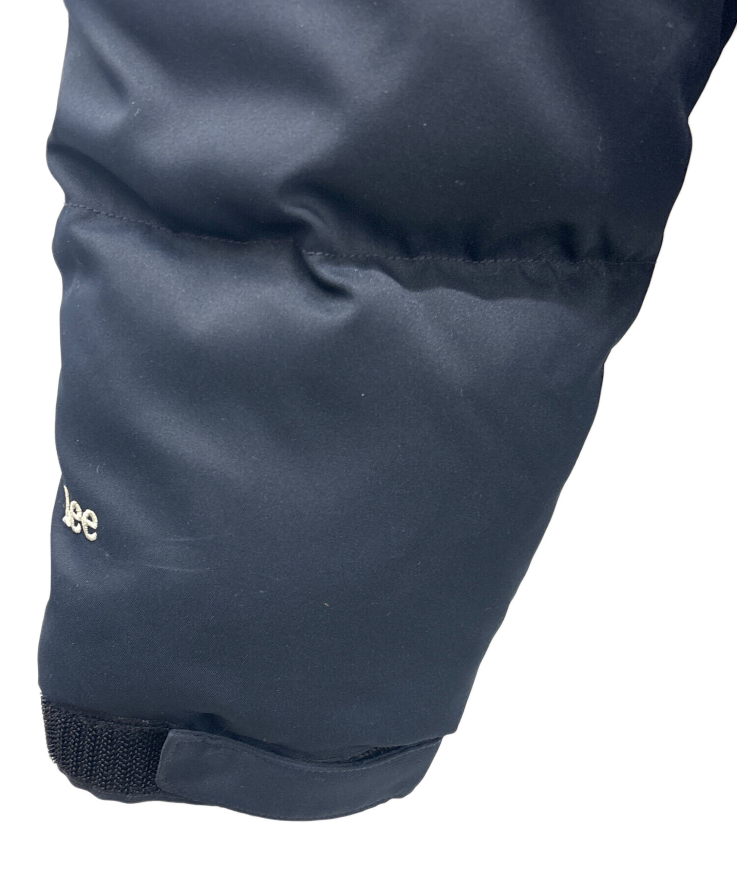 中古・古着通販】LEE (リー) ダウンジャケット ブラック×ブルー サイズ