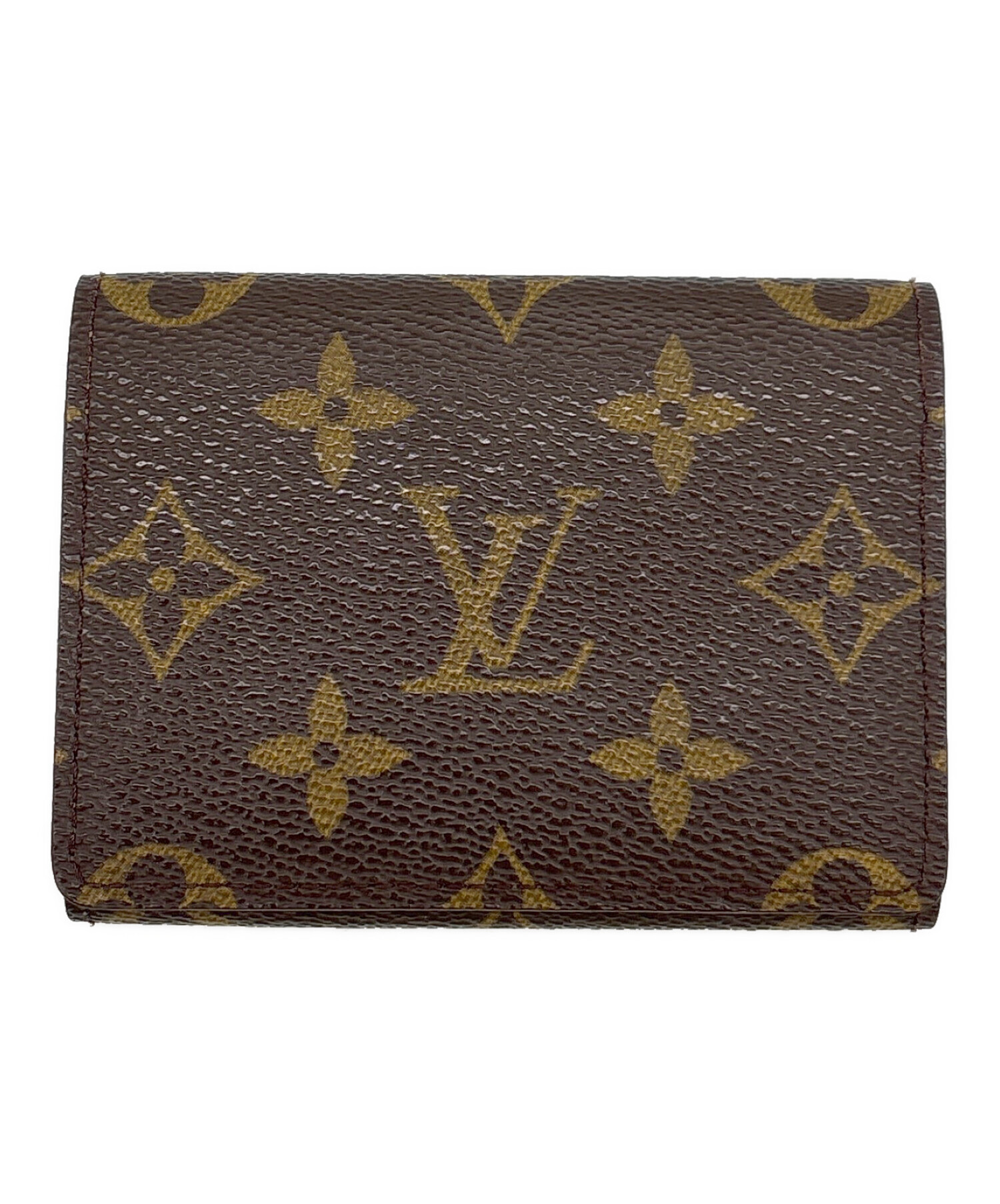 Louis Vuitton ダークブラウン ケース 中古・古着通販】LOUIS VUITTON (ルイ ヴィトン) カードケース