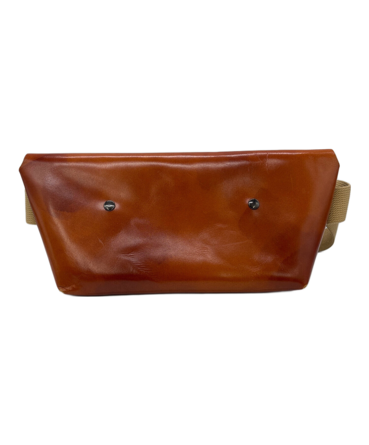 中古・古着通販】Uni&co (ユニアンドコー) レザーメッセンジャーバッグ