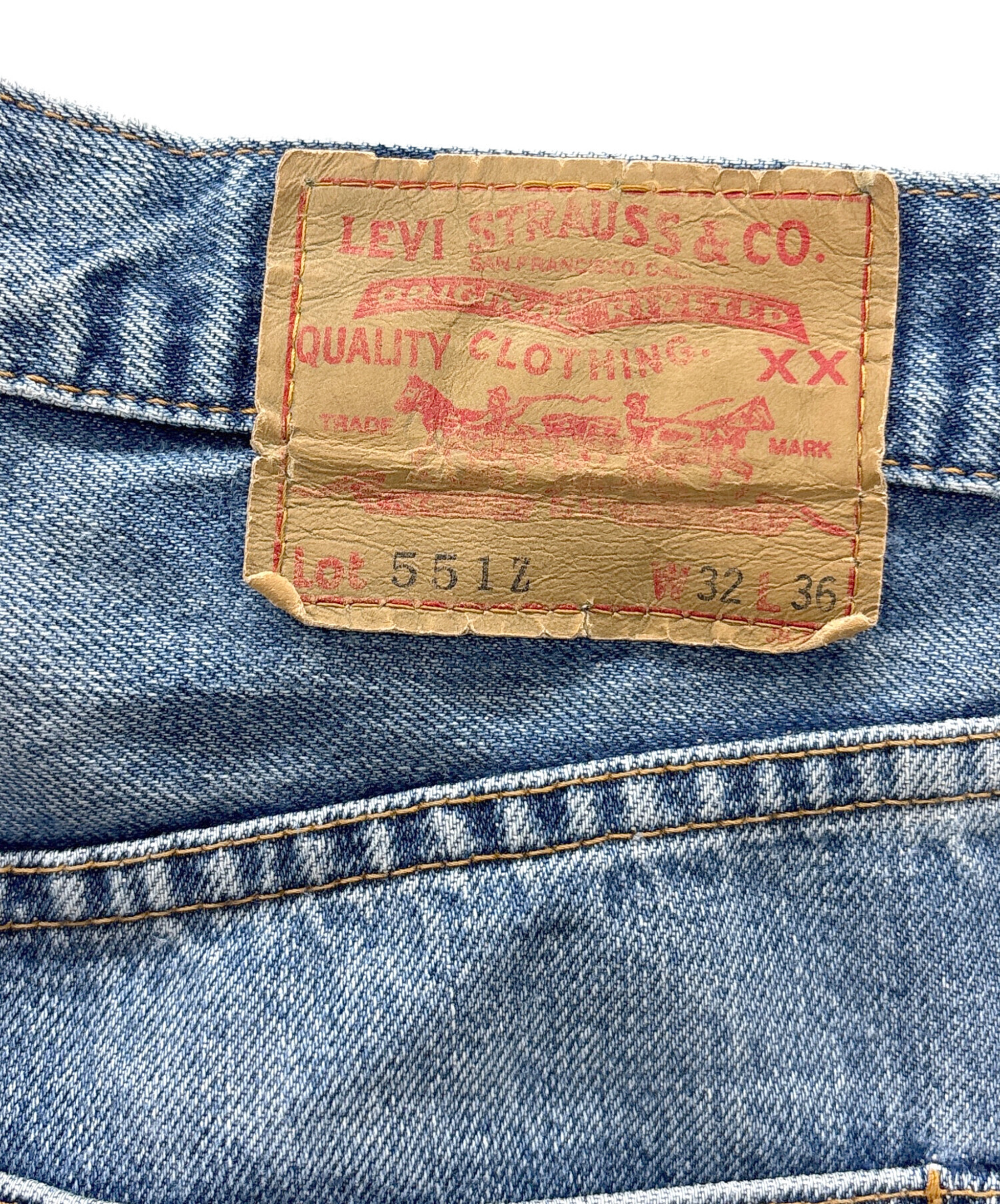 中古・古着通販】LEVI'S (リーバイス) デニムパンツ ライトブルー