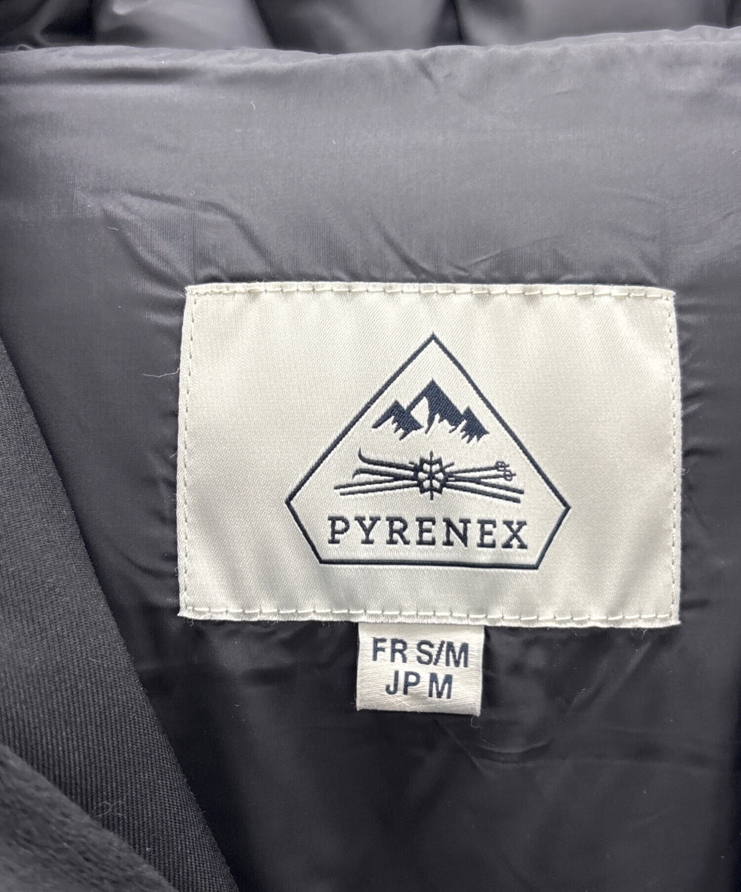 中古・古着通販】Pyrenex (ピレネックス) ダウンジャケット ブラック