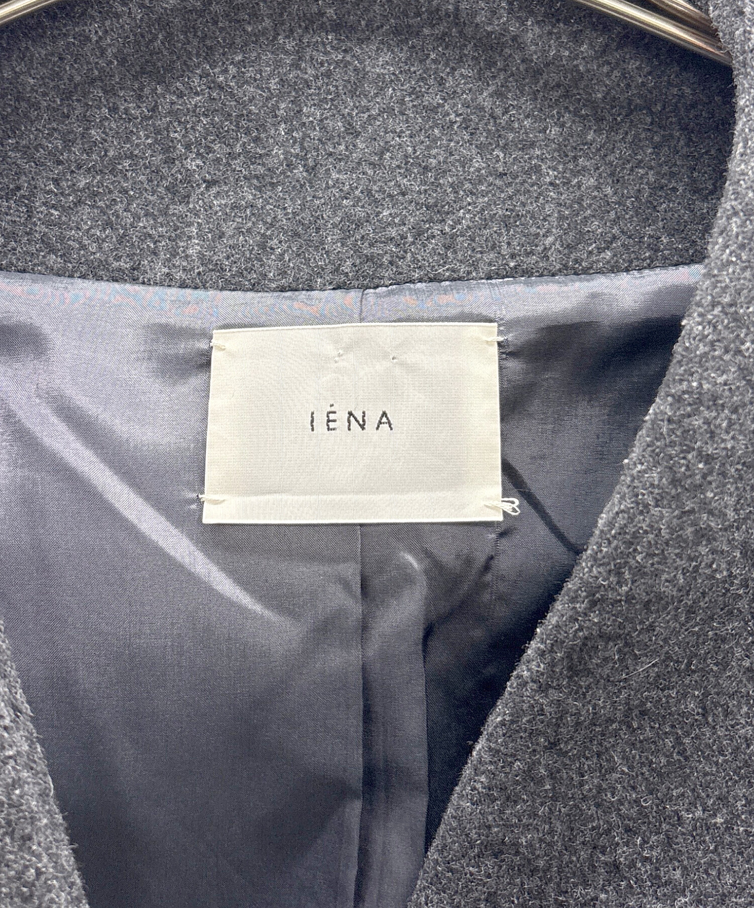 中古・古着通販】IENA (イエナ) コクーンコート ブラック サイズ:38