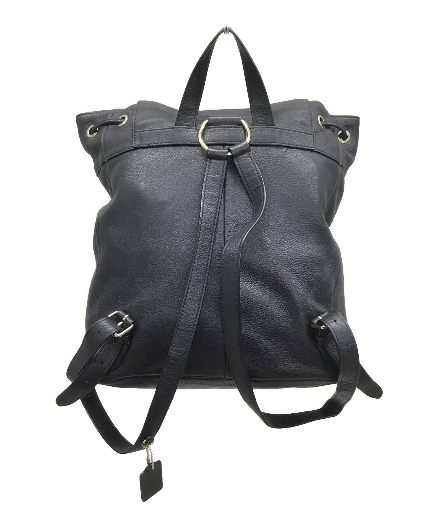 Coach リュック バックパック ネイビー 中古・古着通販】COACH (コーチ) リュック ネイビー｜ブランド・古着