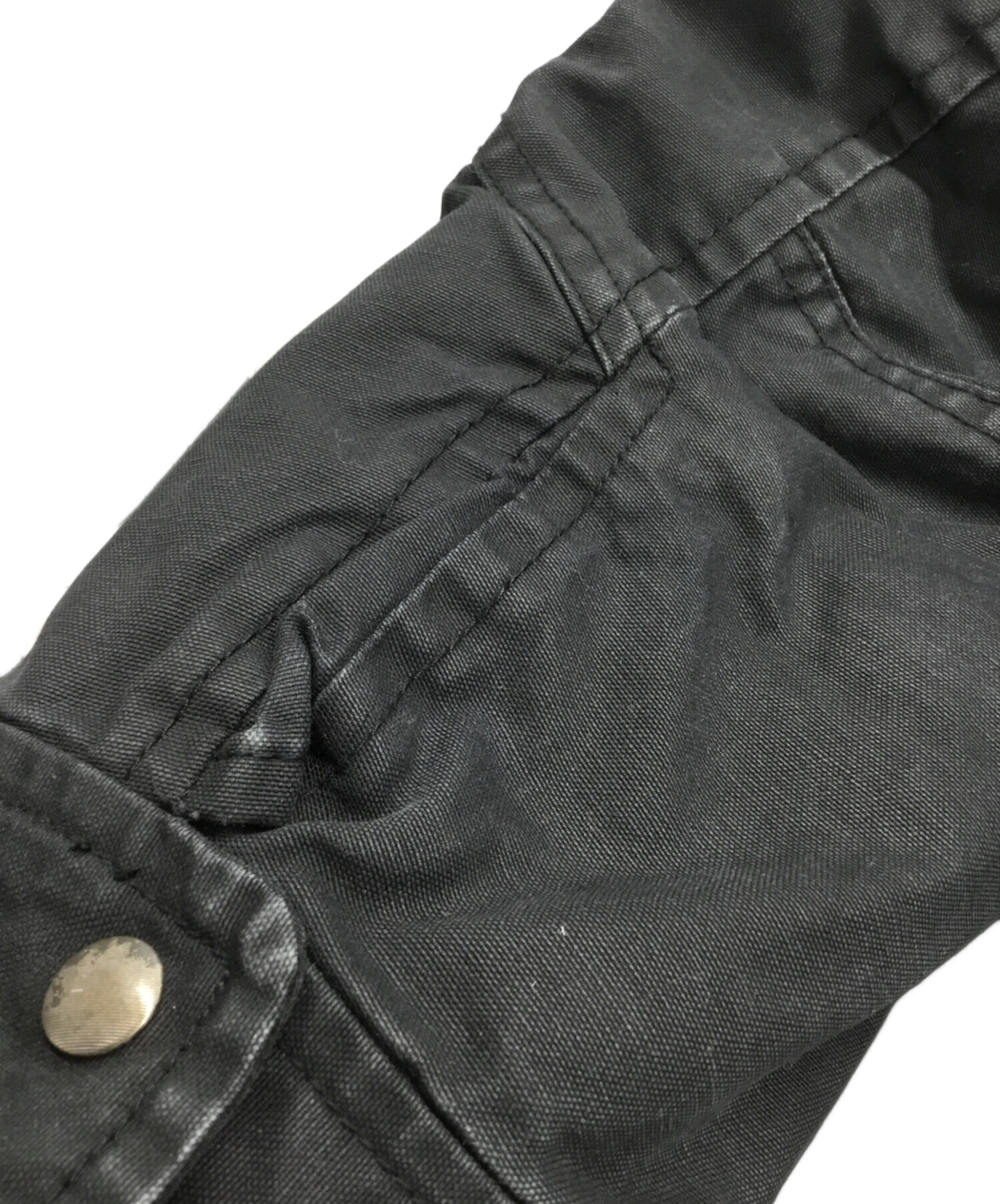 中古・古着通販】DIESEL (ディーゼル) ミリタリーコート ブラック 