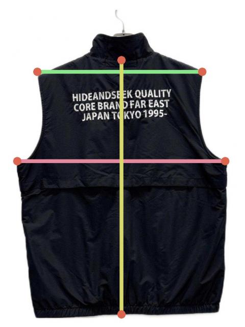 中古・古着通販】HIDE AND SEEK (ハイドアンドシーク) ナイロンベスト