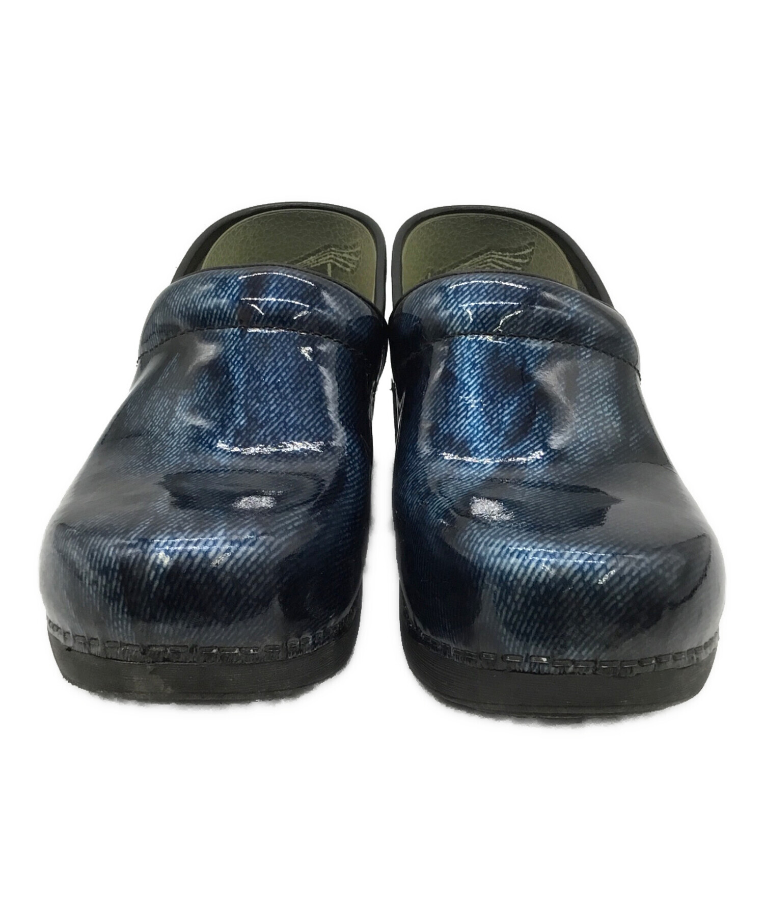 中古・古着通販】dansko (ダンスコ) サボサンダル ブルー サイズ:40 