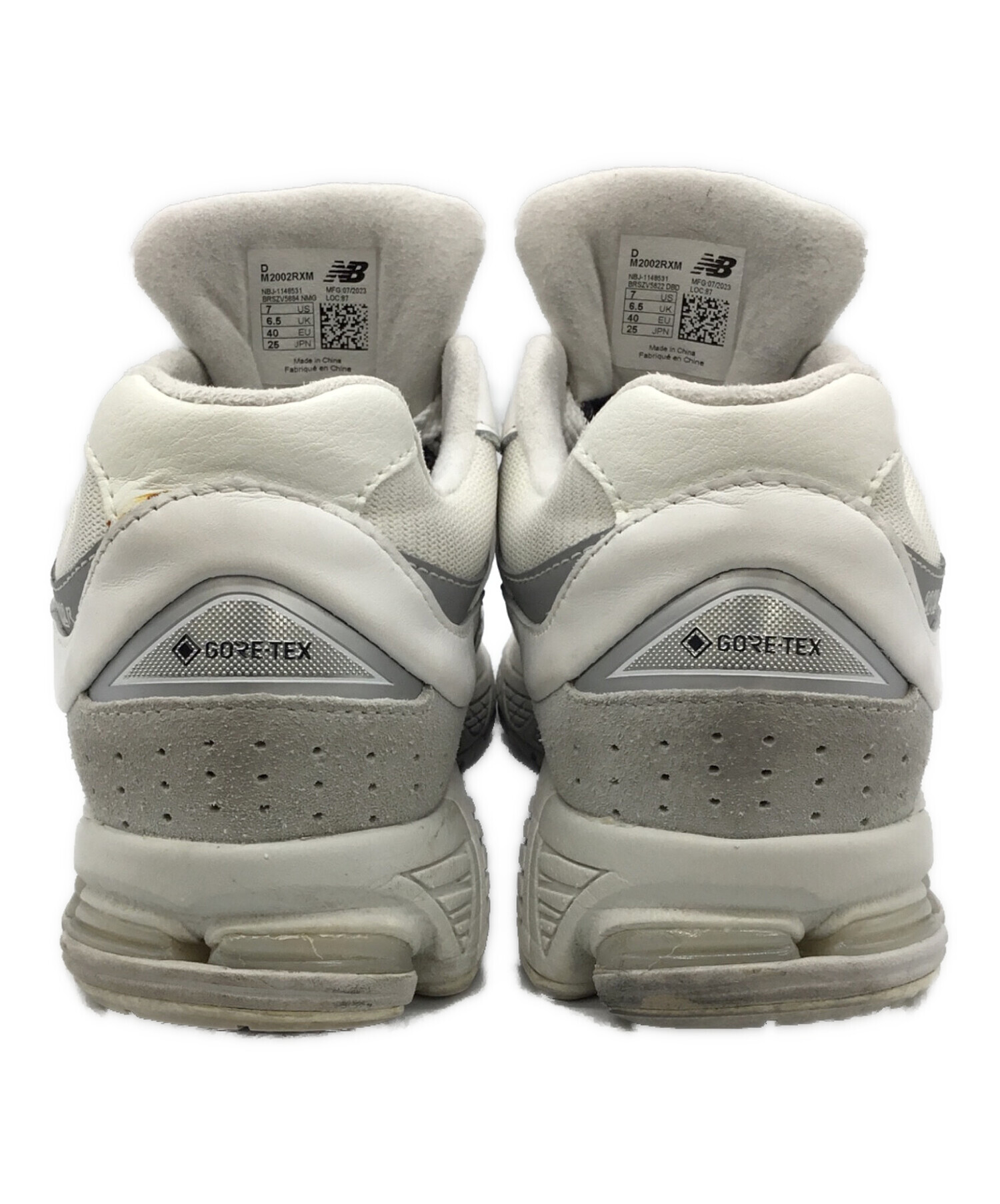 NM #029 美中古品（2.3度着用） 中古・古着通販】NEW BALANCE (ニューバランス) M2002RXM ホワイト