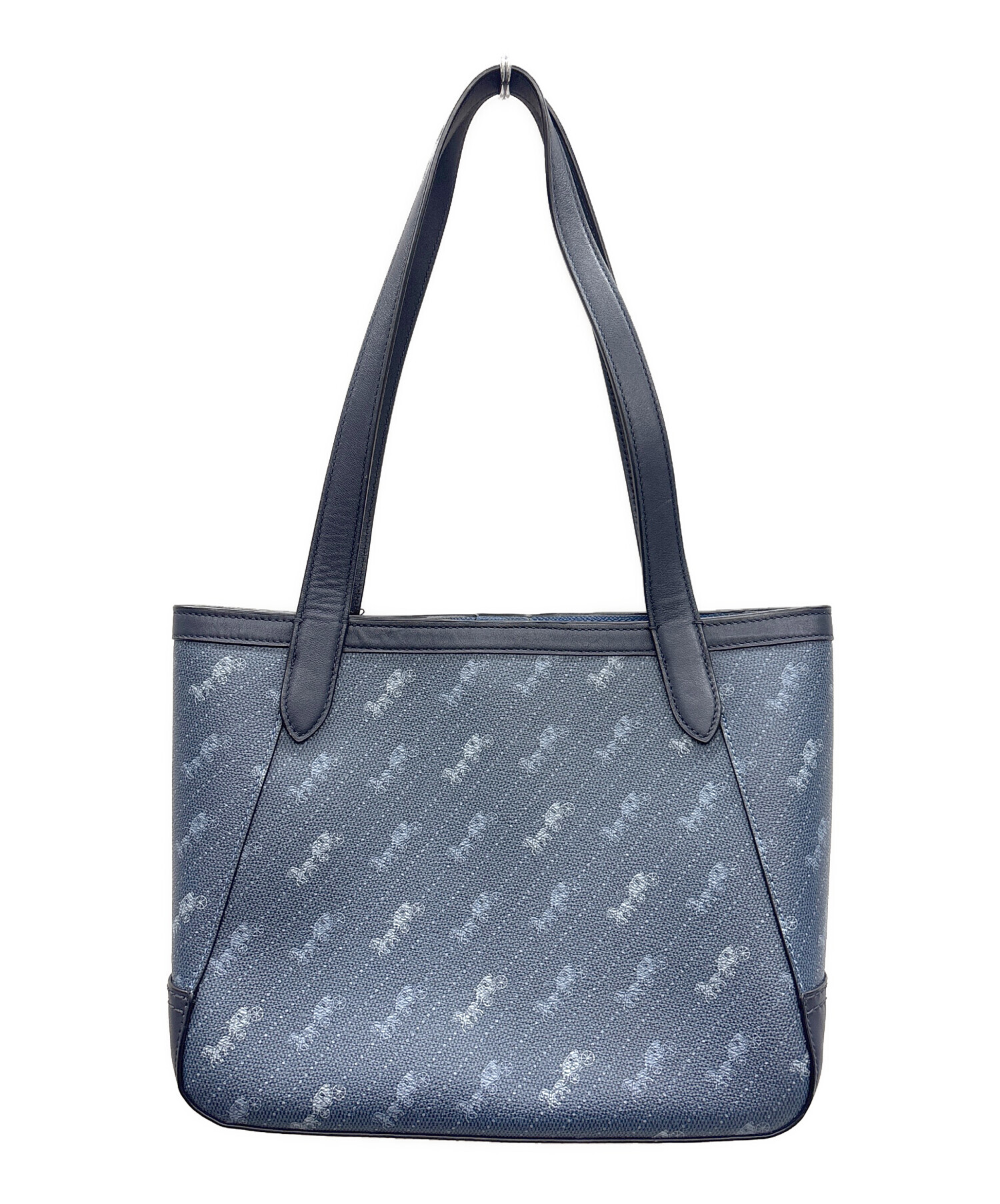 中古・古着通販】COACH (コーチ) トートバッグ ネイビー｜ブランド 