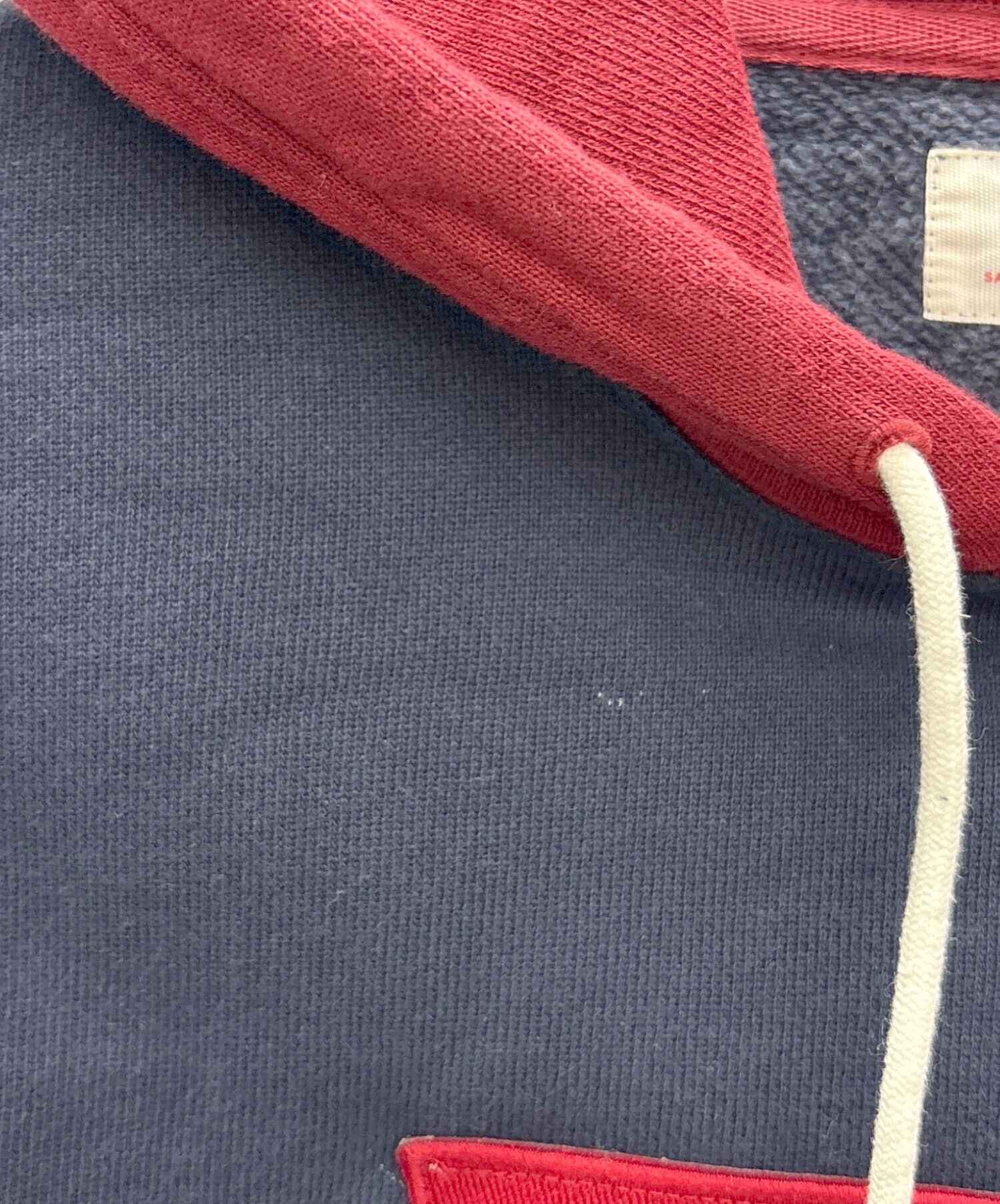 中古・古着通販】LEVI'S (リーバイス) プルオーバーパーカー ネイビー