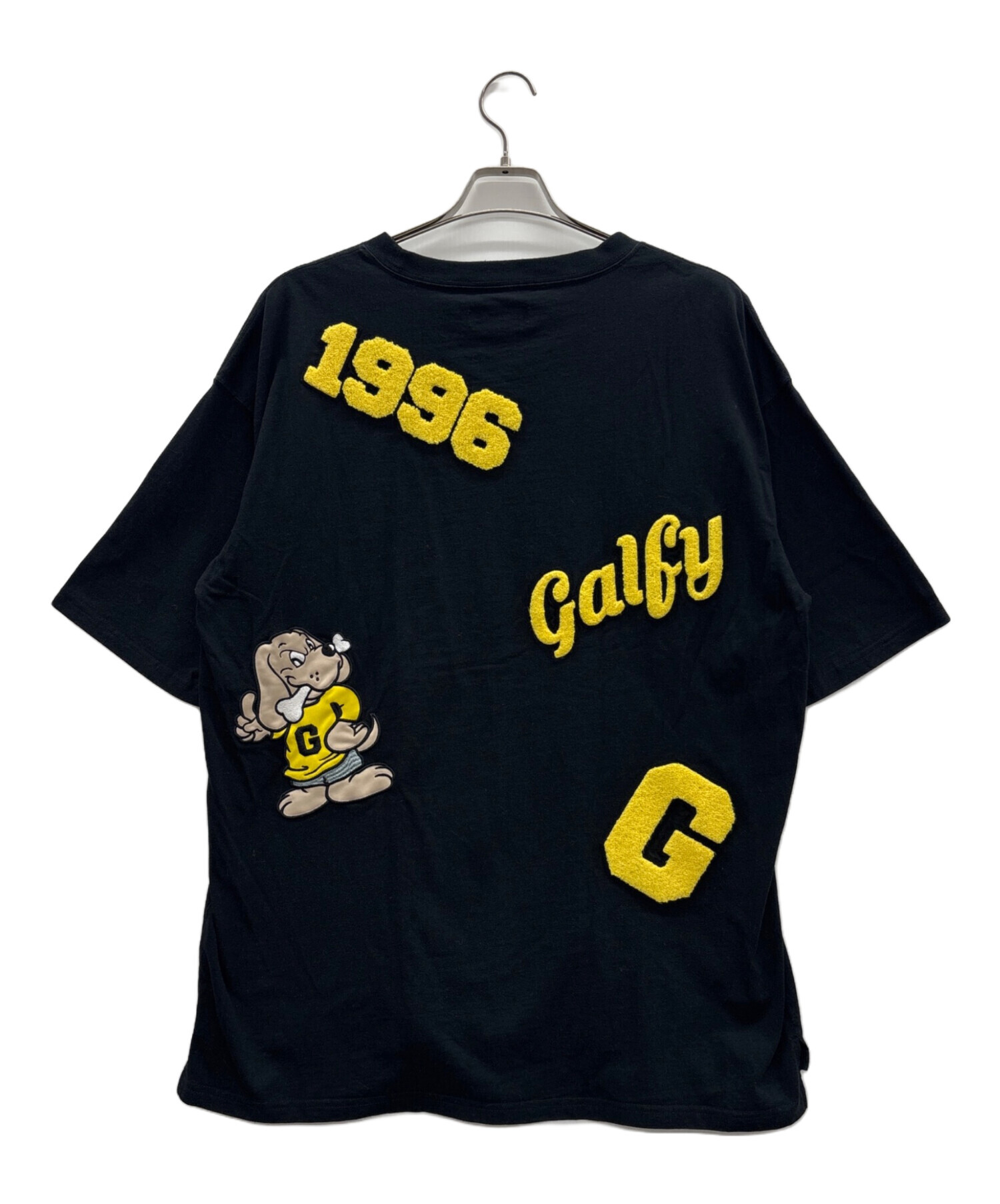中古・古着通販】GALFY (ガルフィー) Tシャツ ブラック サイズ:XL