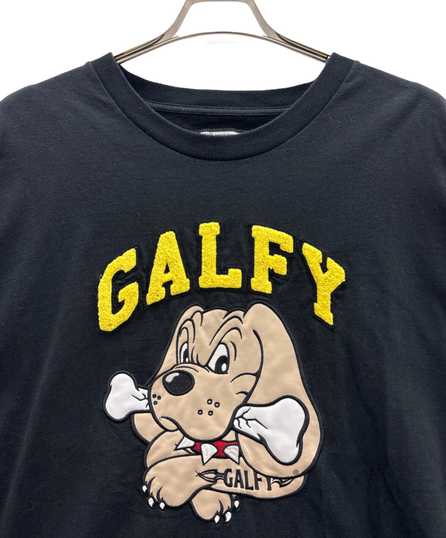 中古・古着通販】GALFY (ガルフィー) Tシャツ ブラック サイズ:XL 