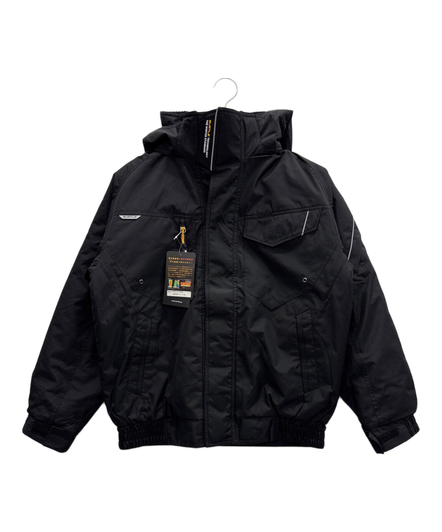 中古・古着通販】BURTLE (バートル) ブルゾン ブラック サイズ:M 未