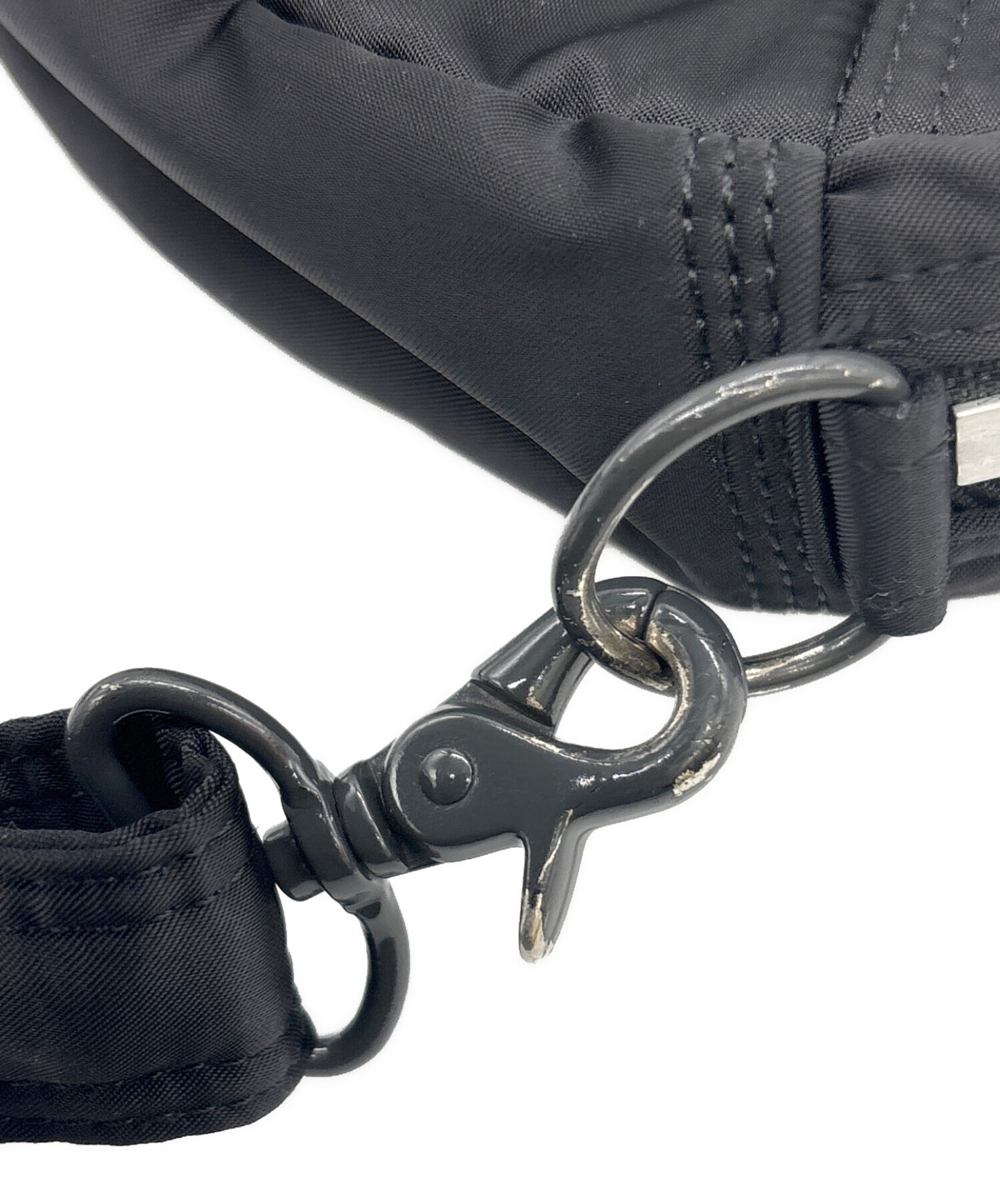 中古・古着通販】PORTER (ポーター) ショルダーバッグ ブラック