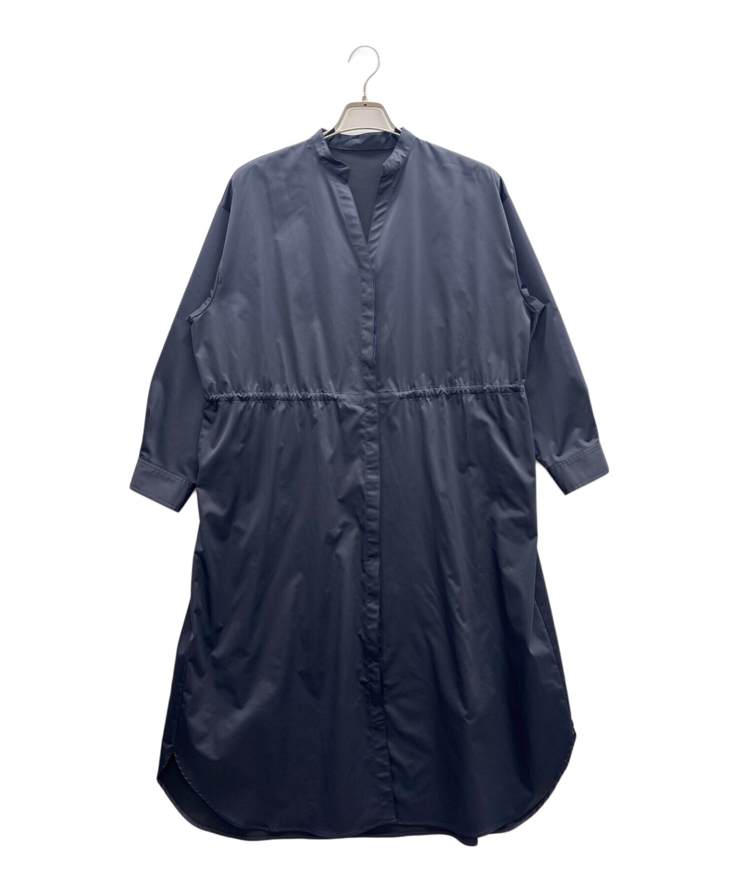 【ソージュ】リモンタコートワンピース　ネイビー 中古・古着通販】SOEJU (ソージュ) リモンタコートワンピース ネイビー