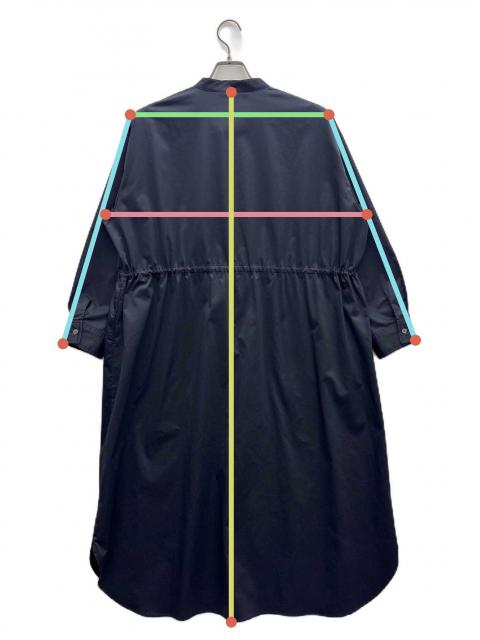 中古・古着通販】SOEJU (ソージュ) リモンタコートワンピース ネイビー