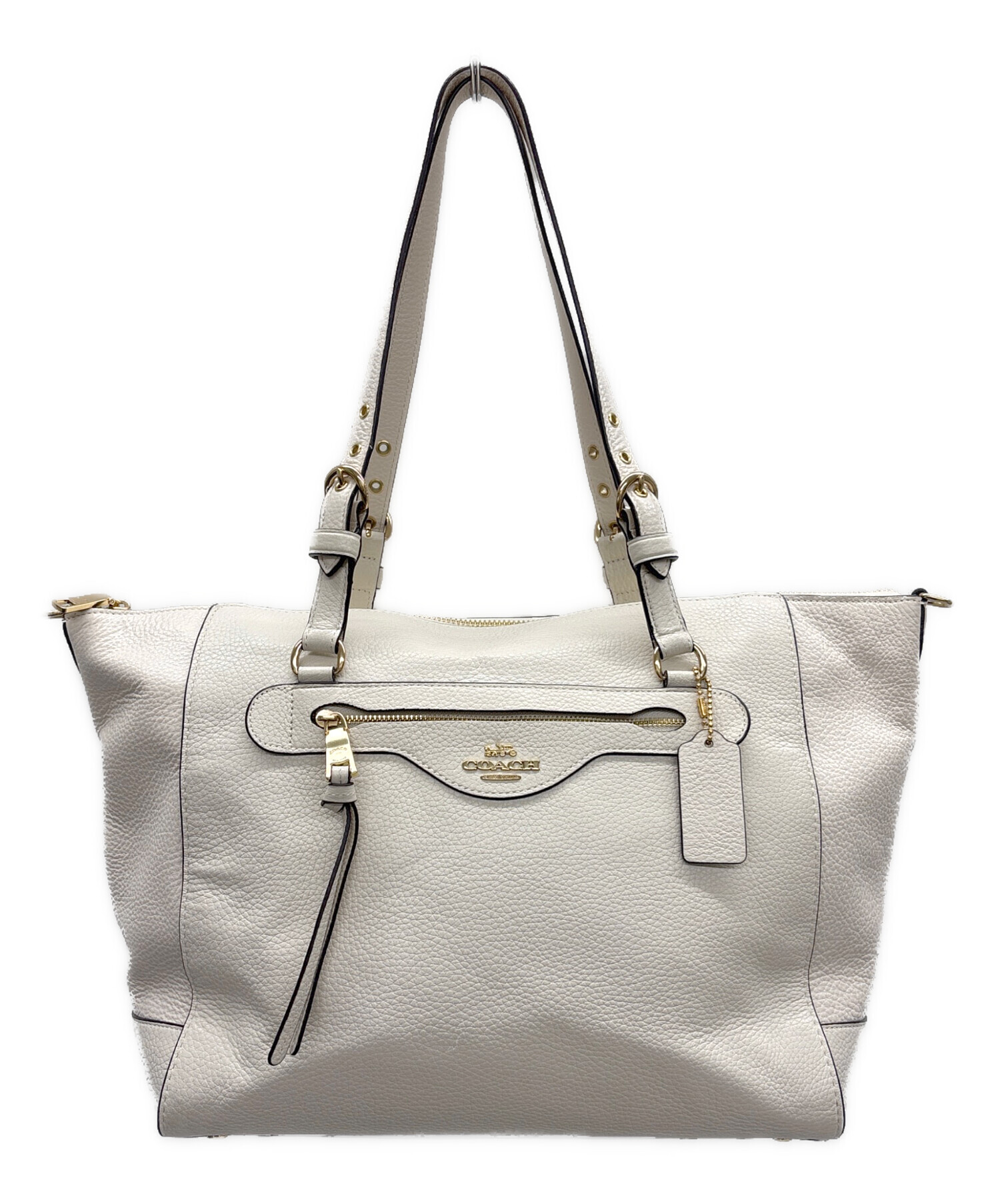 中古・古着通販】COACH (コーチ) 2WAYショルダーバッグ ホワイト 