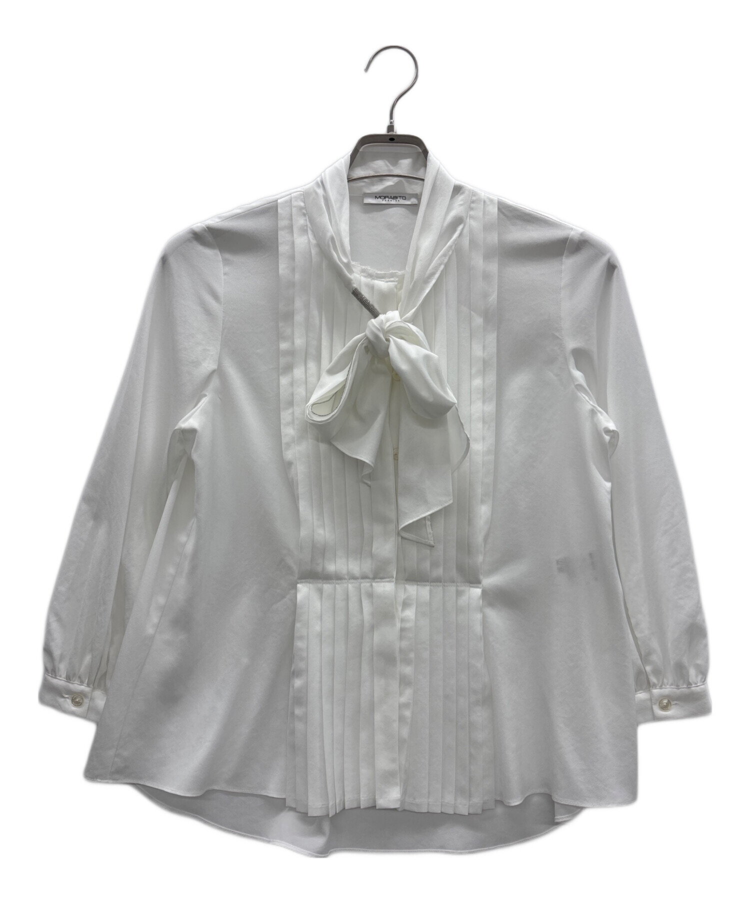 中古・古着通販】MORABITO (モラビト) ブラウス ホワイト サイズ:38 未