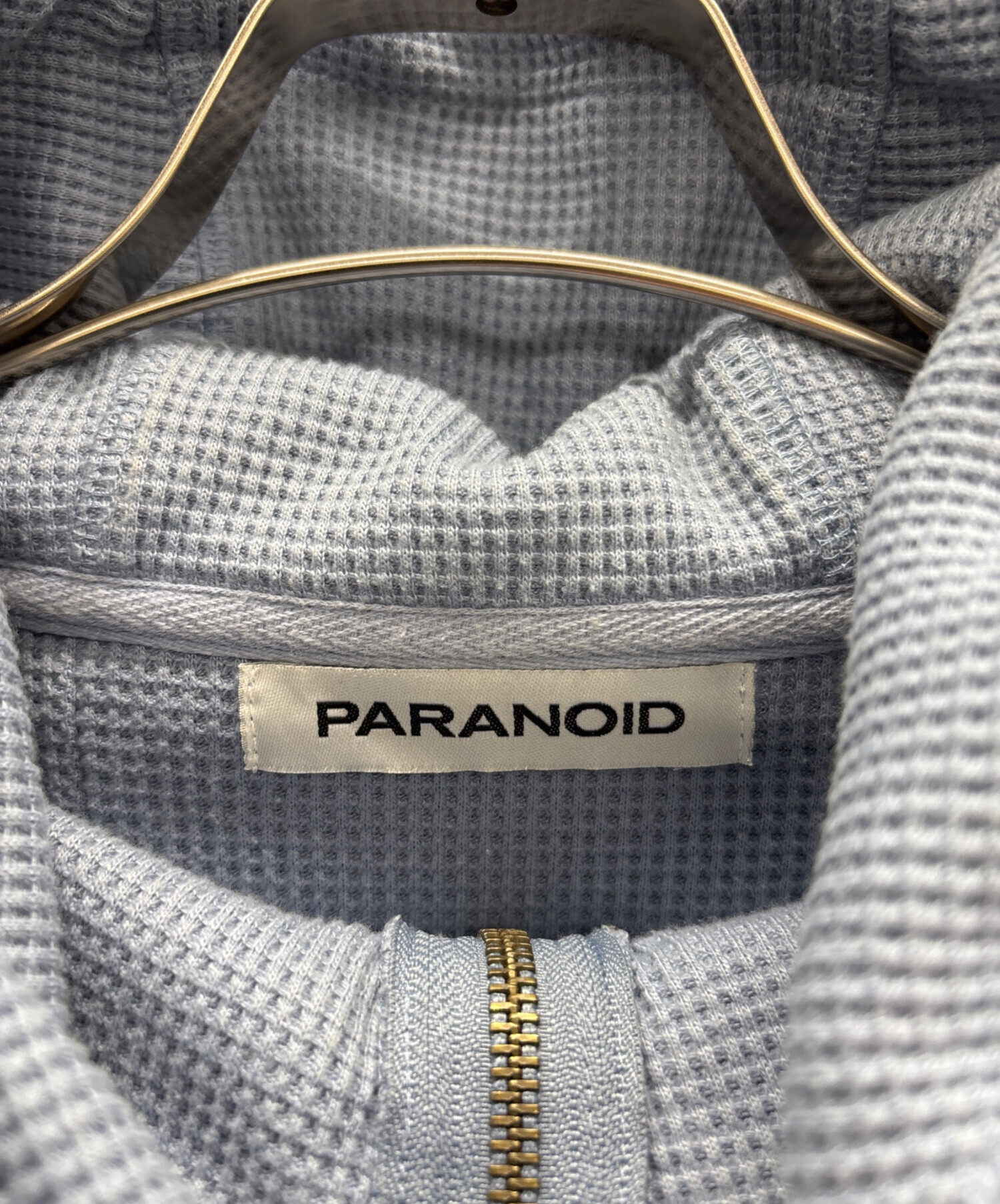 中古・古着通販】PARANOID (パラノイド) ワッフルサーマルパーカー