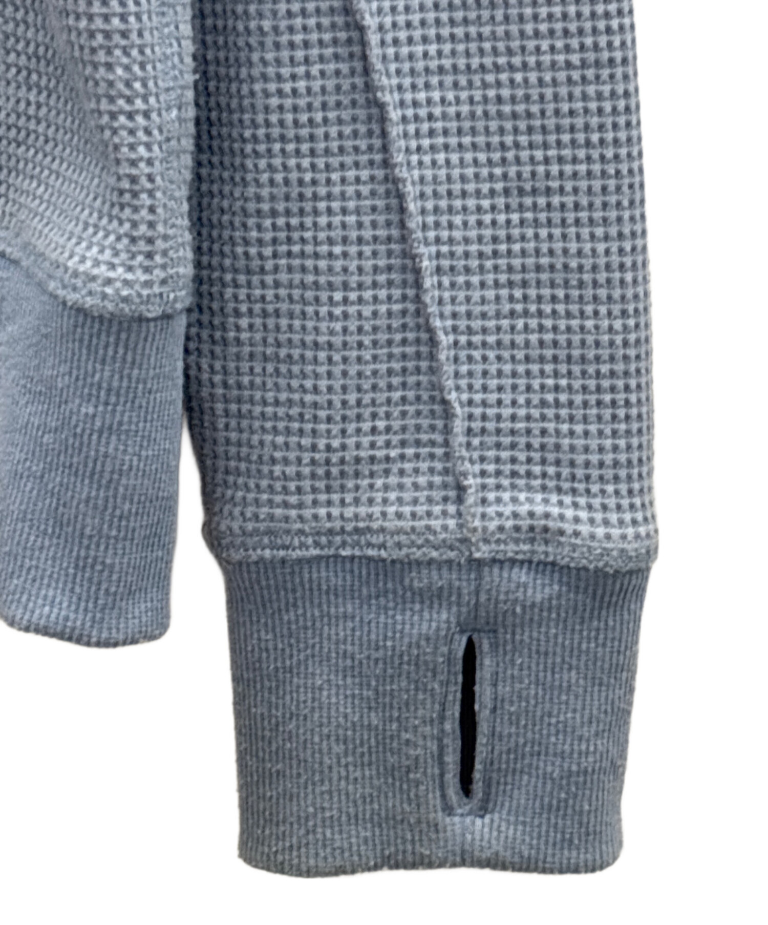 中古・古着通販】PARANOID (パラノイド) ワッフルサーマルパーカー