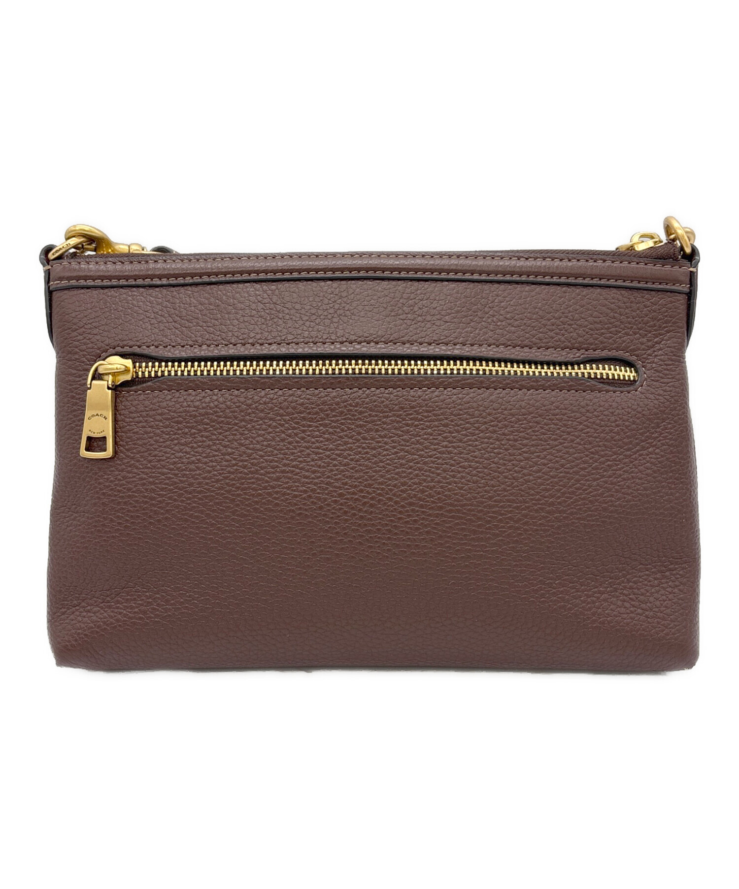 中古・古着通販】COACH (コーチ) ショルダーバッグ ブラウン｜ブランド