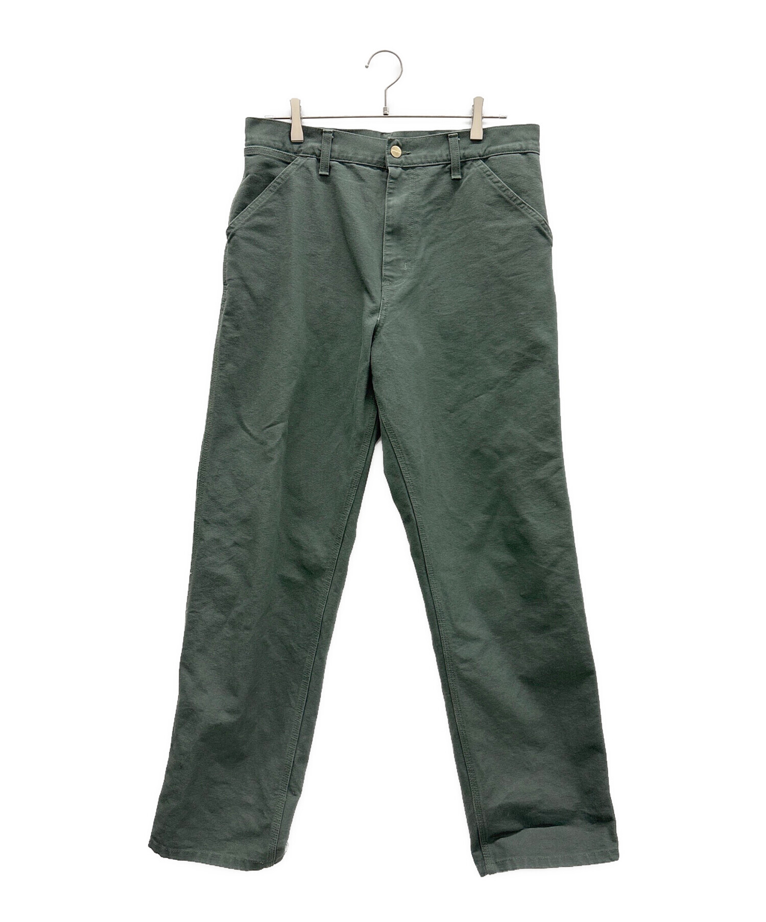 carhartt カーハート　ワークパンツ　オリーブグリーン 中古・古着通販】CarHartt (カーハート) ワークパンツ グリーン サイズ
