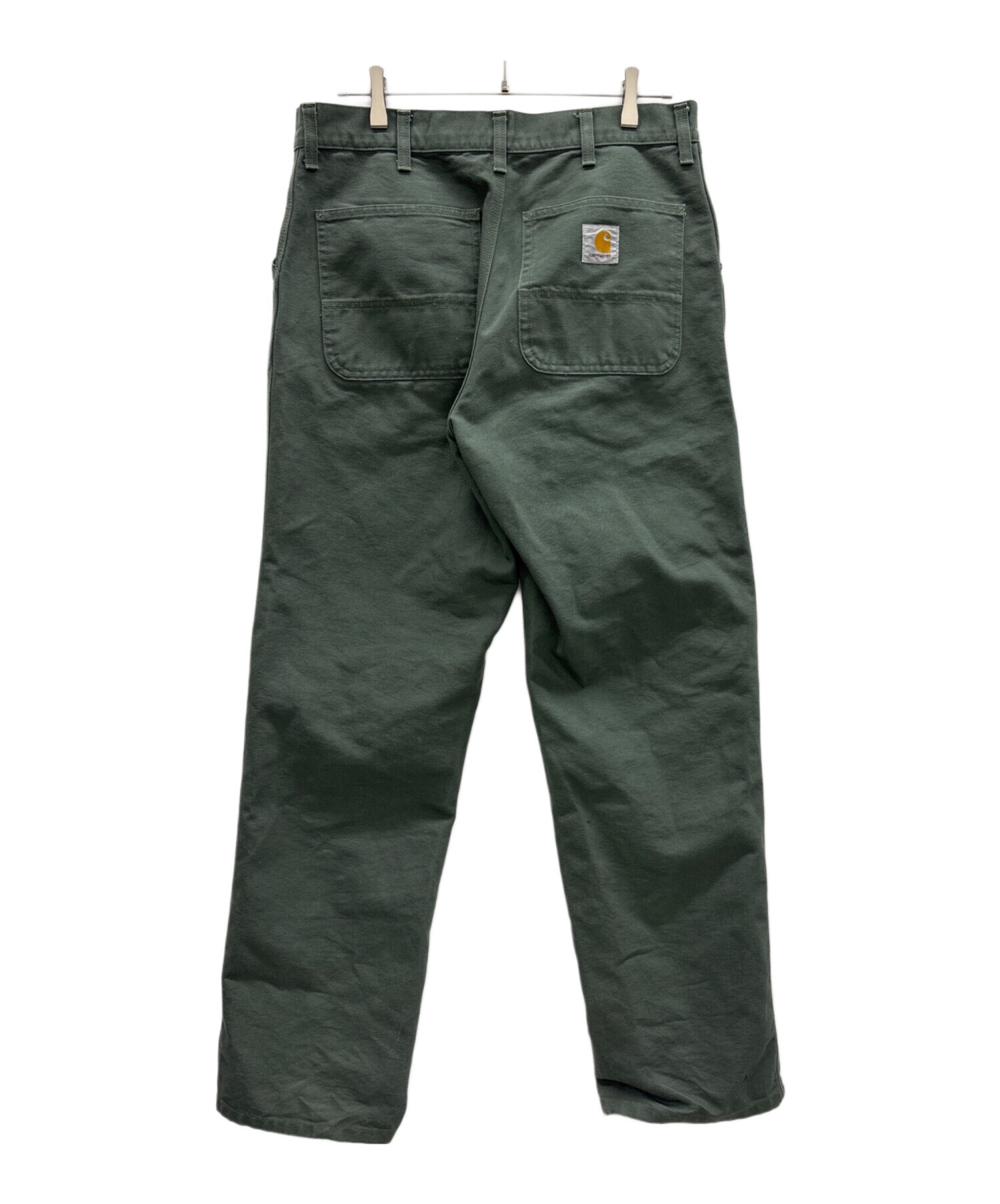 carhartt カーハート　ワークパンツ　オリーブグリーン 中古・古着通販】CarHartt (カーハート) ワークパンツ グリーン サイズ
