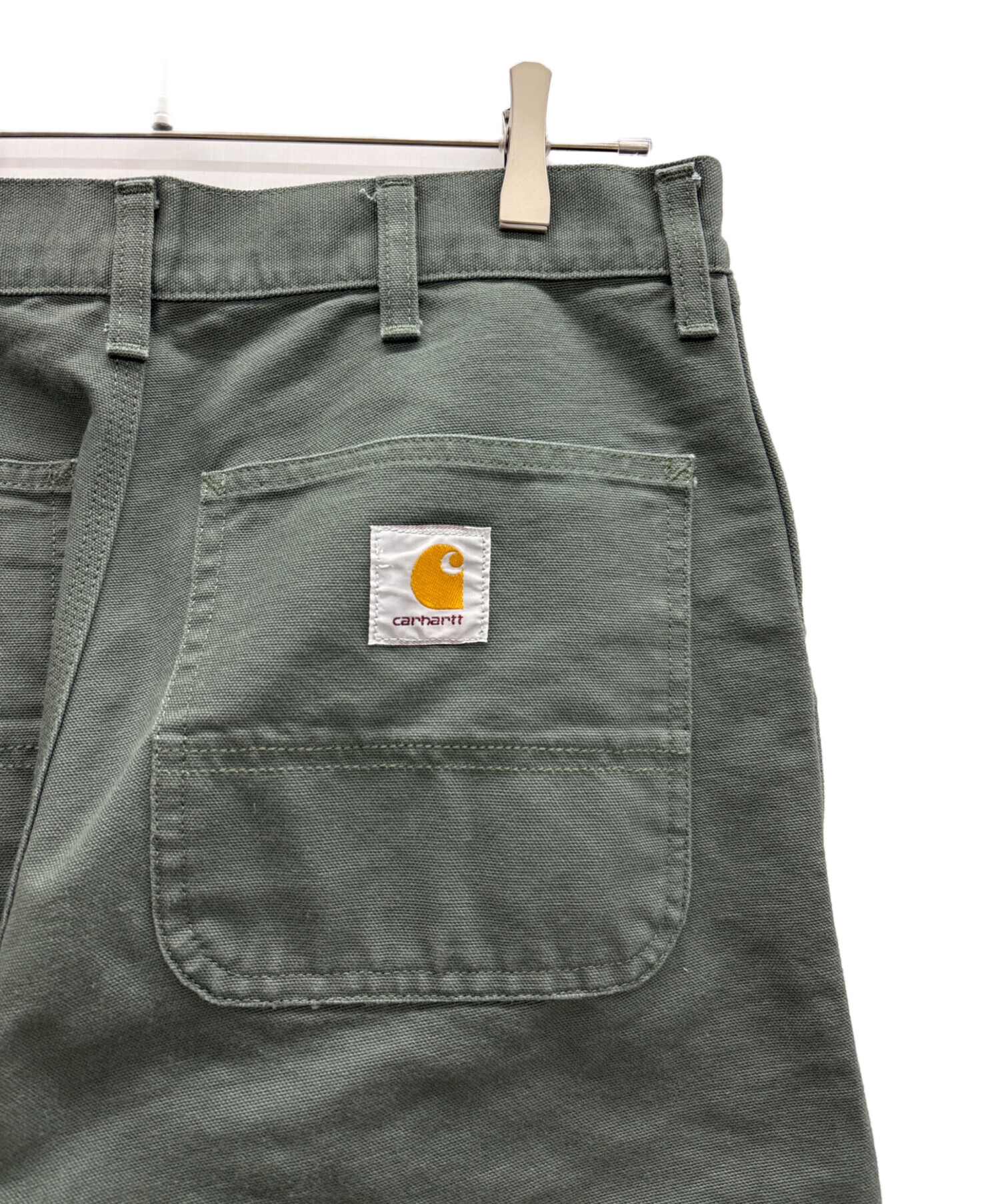 中古・古着通販】CarHartt (カーハート) ワークパンツ グリーン サイズ