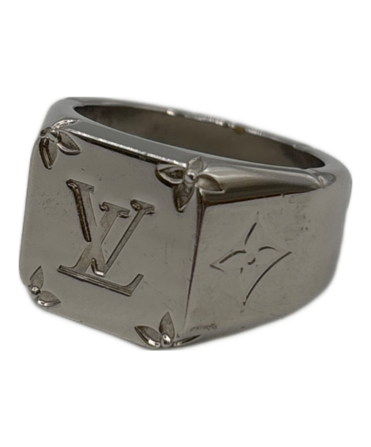 ✨美品✨ louis vuittonルイヴィトン シグネットリング モノグラム 中古・古着通販】LOUIS VUITTON (ルイ ヴィトン) シグネットリング