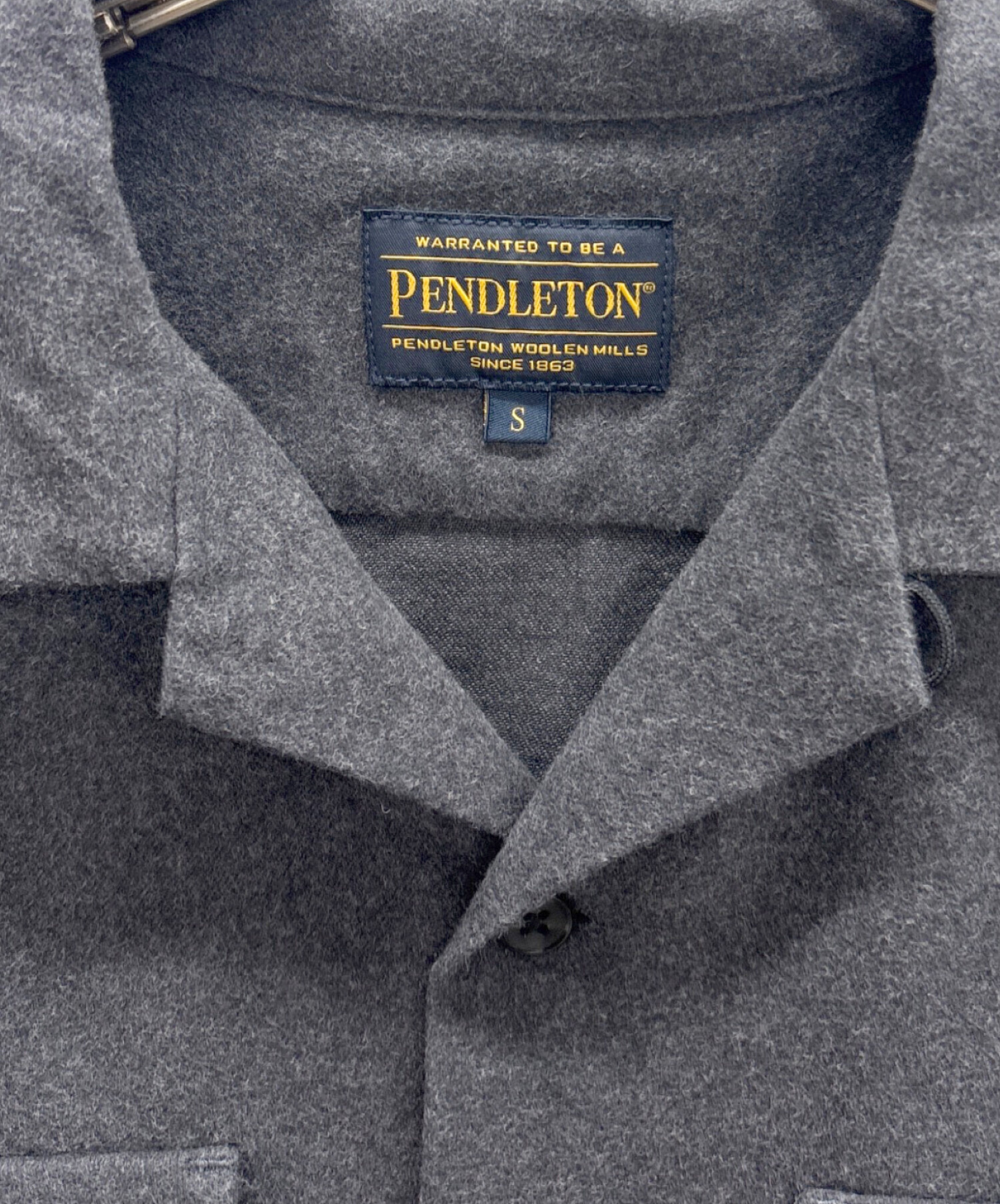 中古・古着通販】PENDLETON (ペンドルトン) 長袖シャツ グレー サイズ