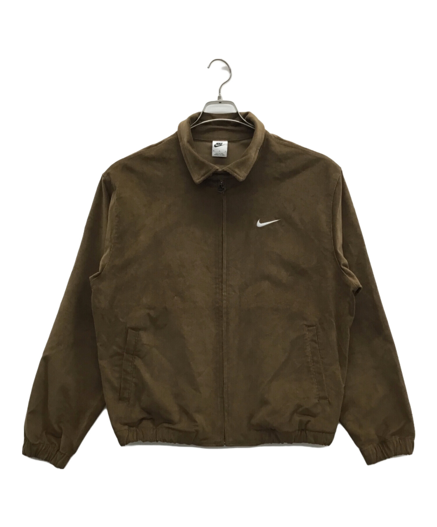 中古・古着通販】NIKE (ナイキ) ハリントンジャケット ブラウン サイズ