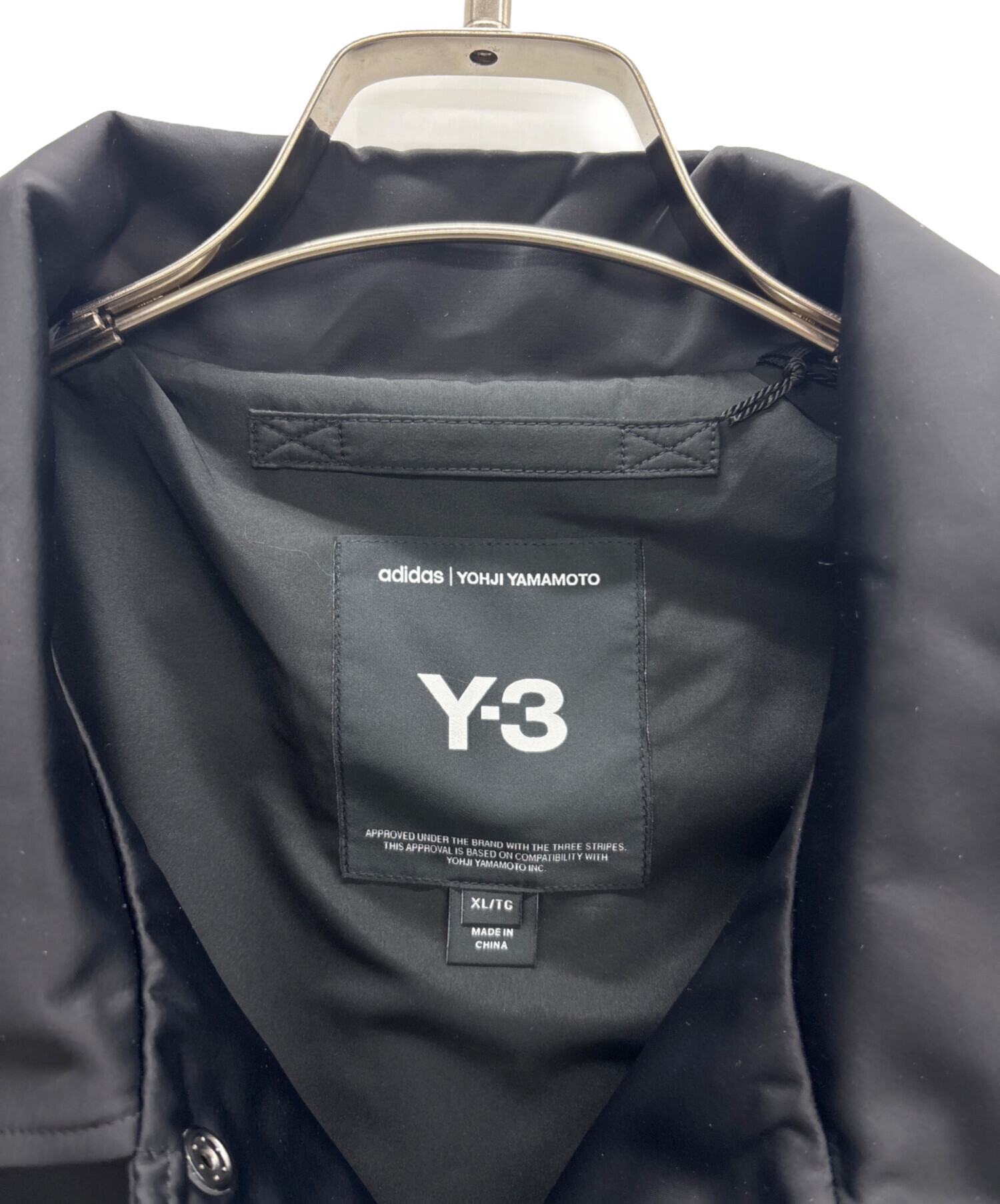 中古・古着通販】Y-3 (ワイスリー) コーチジャケット ブラック サイズ