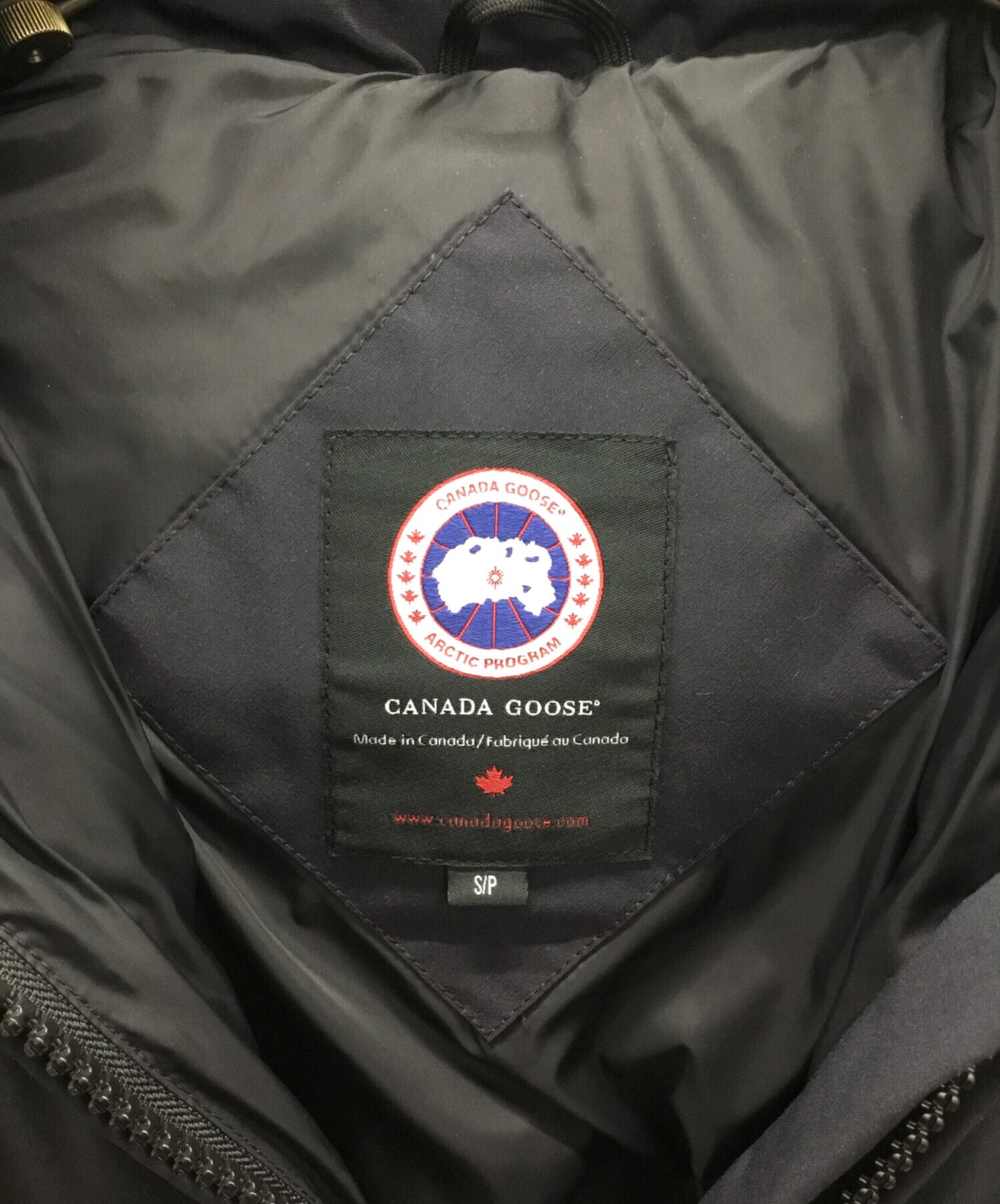 中古・古着通販】CANADA GOOSE (カナダグース) SOLARIS PARKA ネイビー