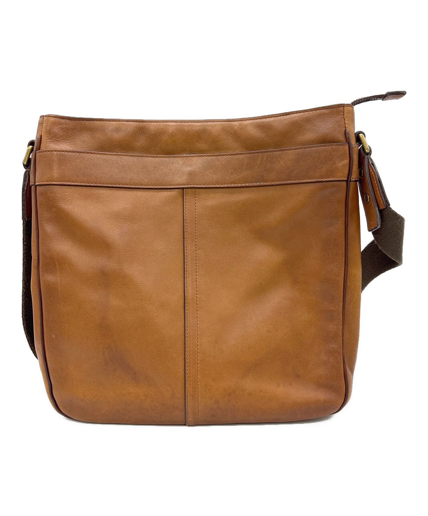 中古・古着通販】COACH (コーチ) ショルダーバッグ ブラウン｜ブランド