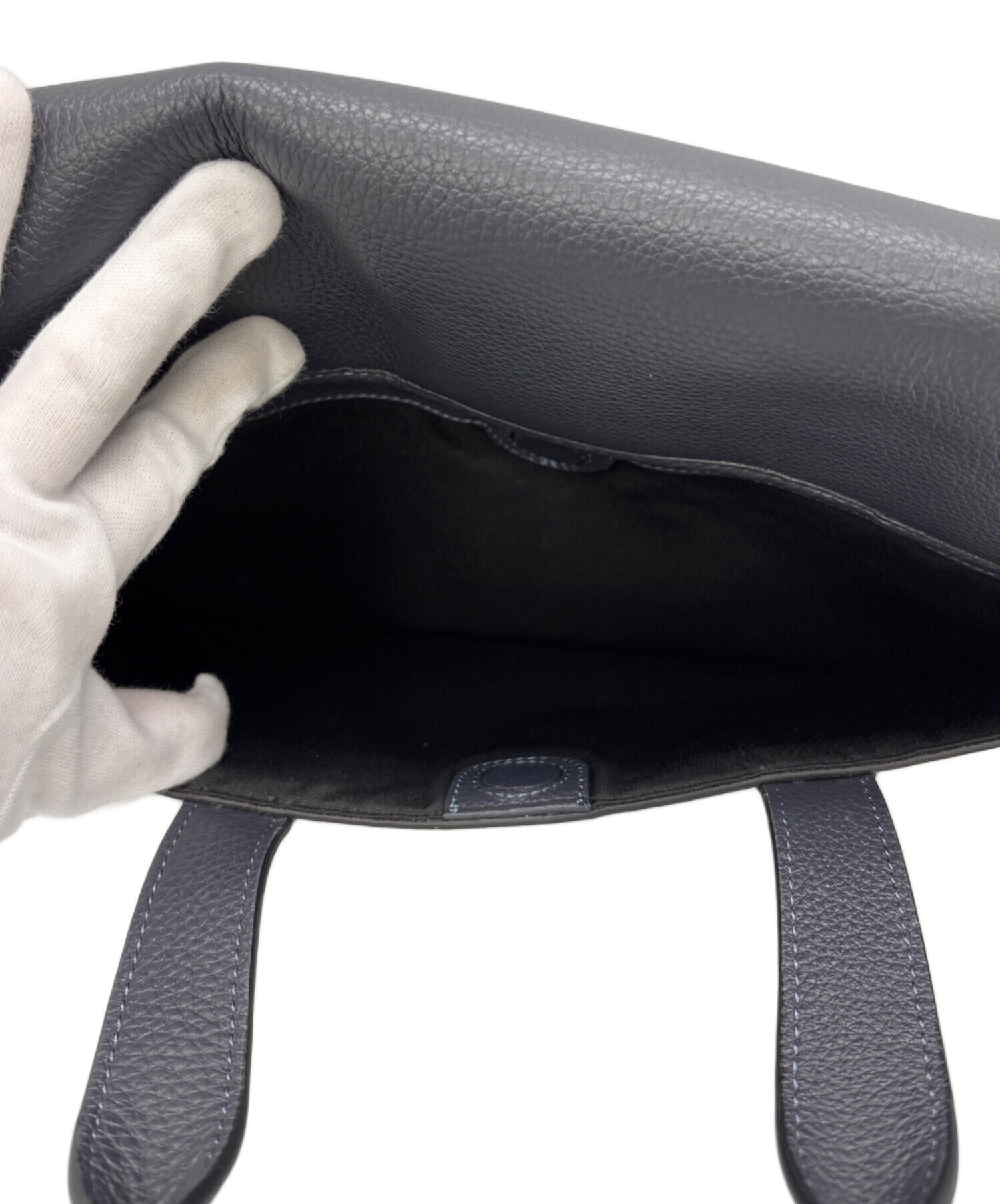 中古・古着通販】COACH (コーチ) ビジネスバッグ ネイビー｜ブランド