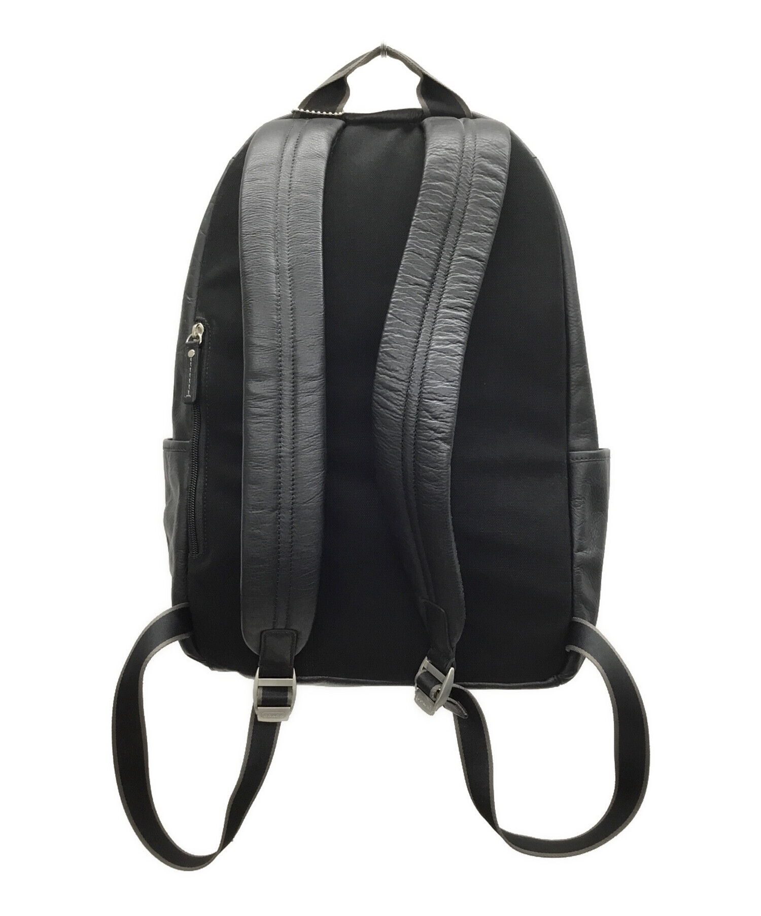 中古・古着通販】COACH (コーチ) レザーリュック ブラック｜ブランド