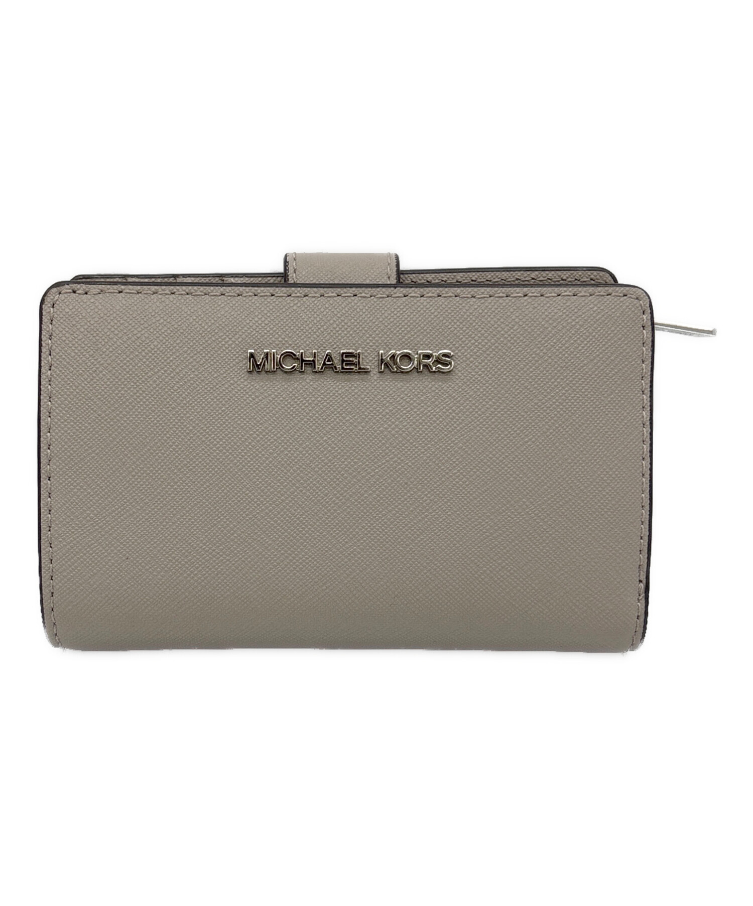 中古・古着通販】MICHAEL KORS (マイケル・コース) 2つ折り財布 グレー