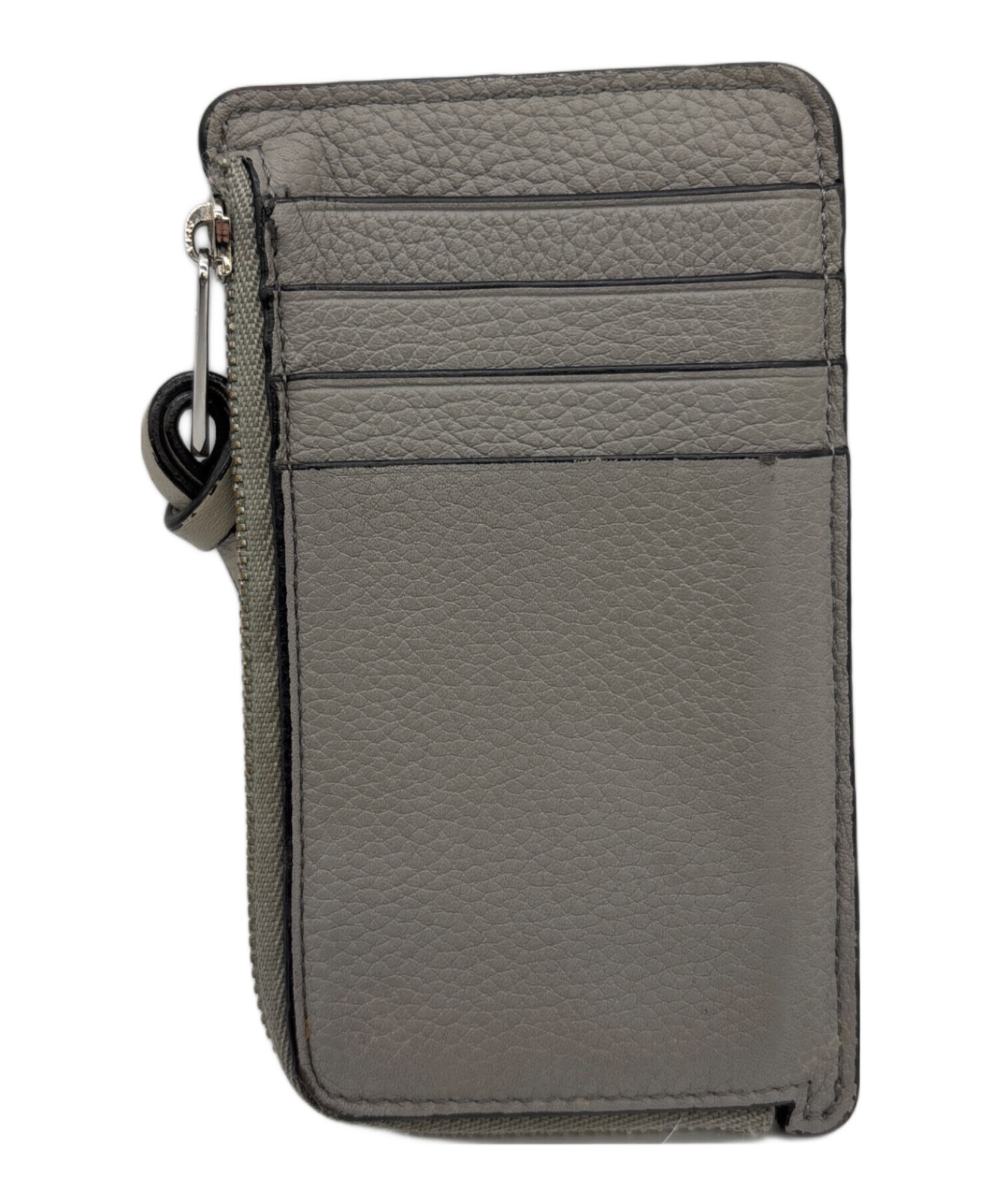 中古・古着通販】LOEWE (ロエベ) フラグメントケース グレー×グリーン