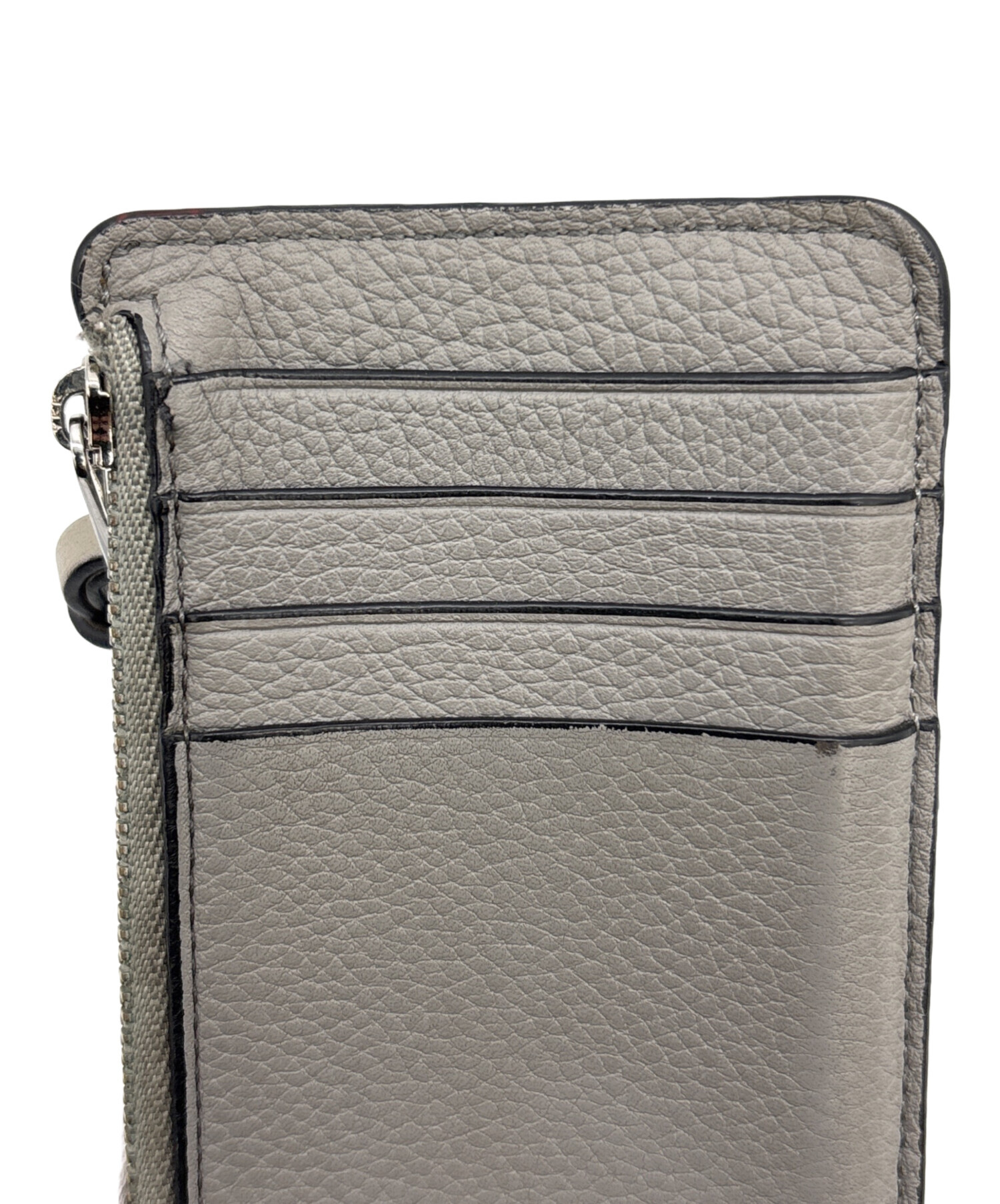 中古・古着通販】LOEWE (ロエベ) フラグメントケース グレー×グリーン