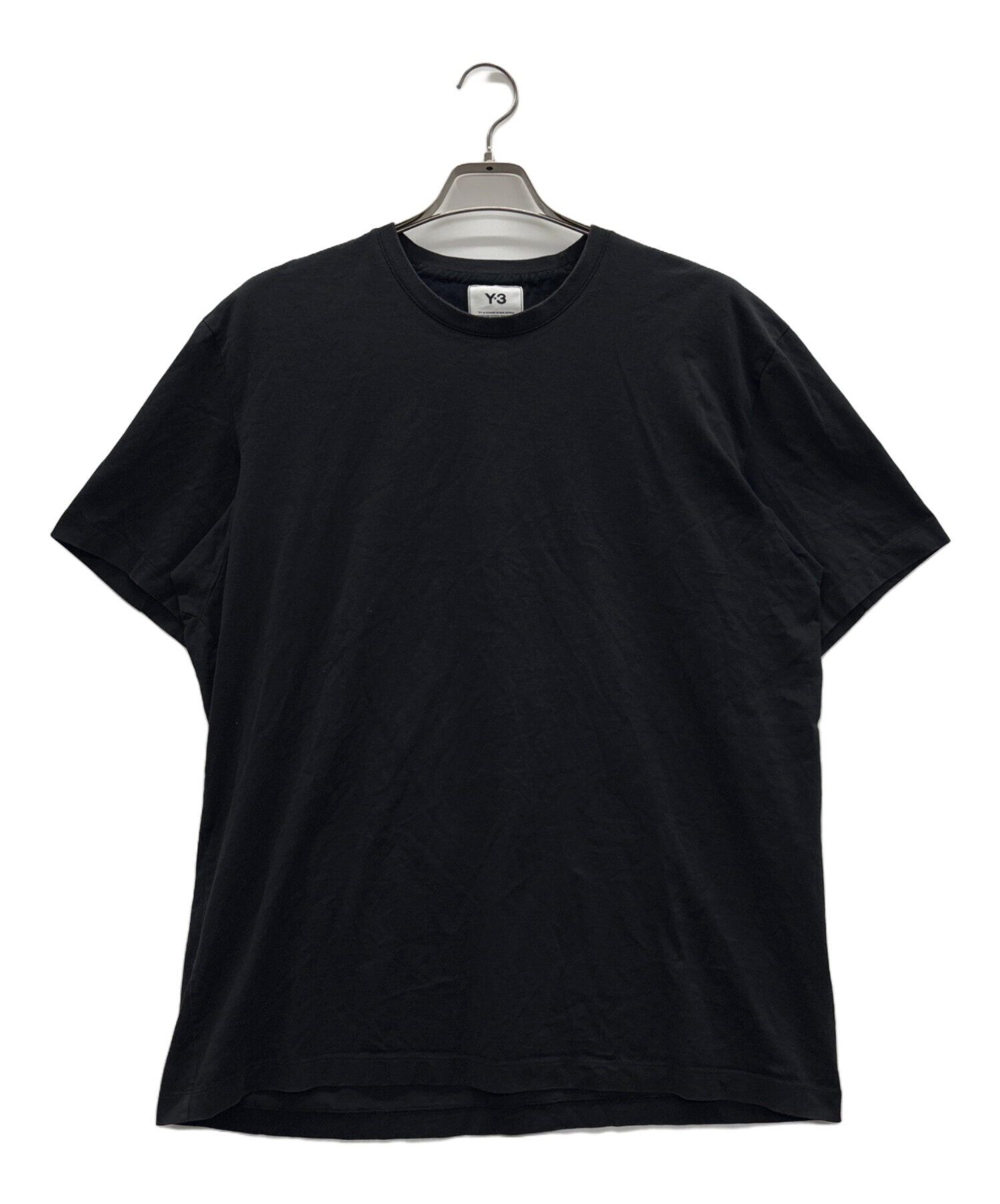Y-3 ワイスリー Tシャツ・カットソー S 紺 【古着】【中古】【送料無料】 中古・古着通販】Y-3 (ワイスリー) 半袖Tシャツ ブラック サイズ:S