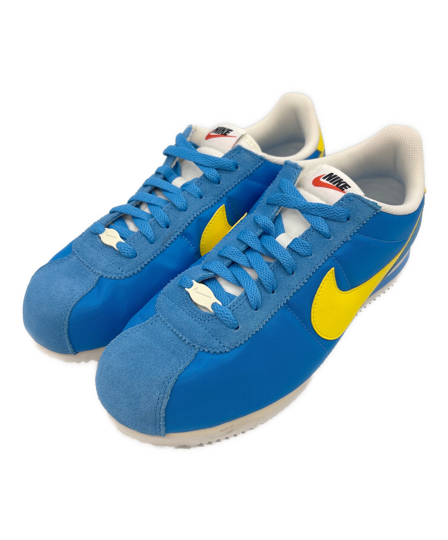 中古・古着通販】NIKE (ナイキ) CORTEZ TXT ブルー×イエロー サイズ:28 