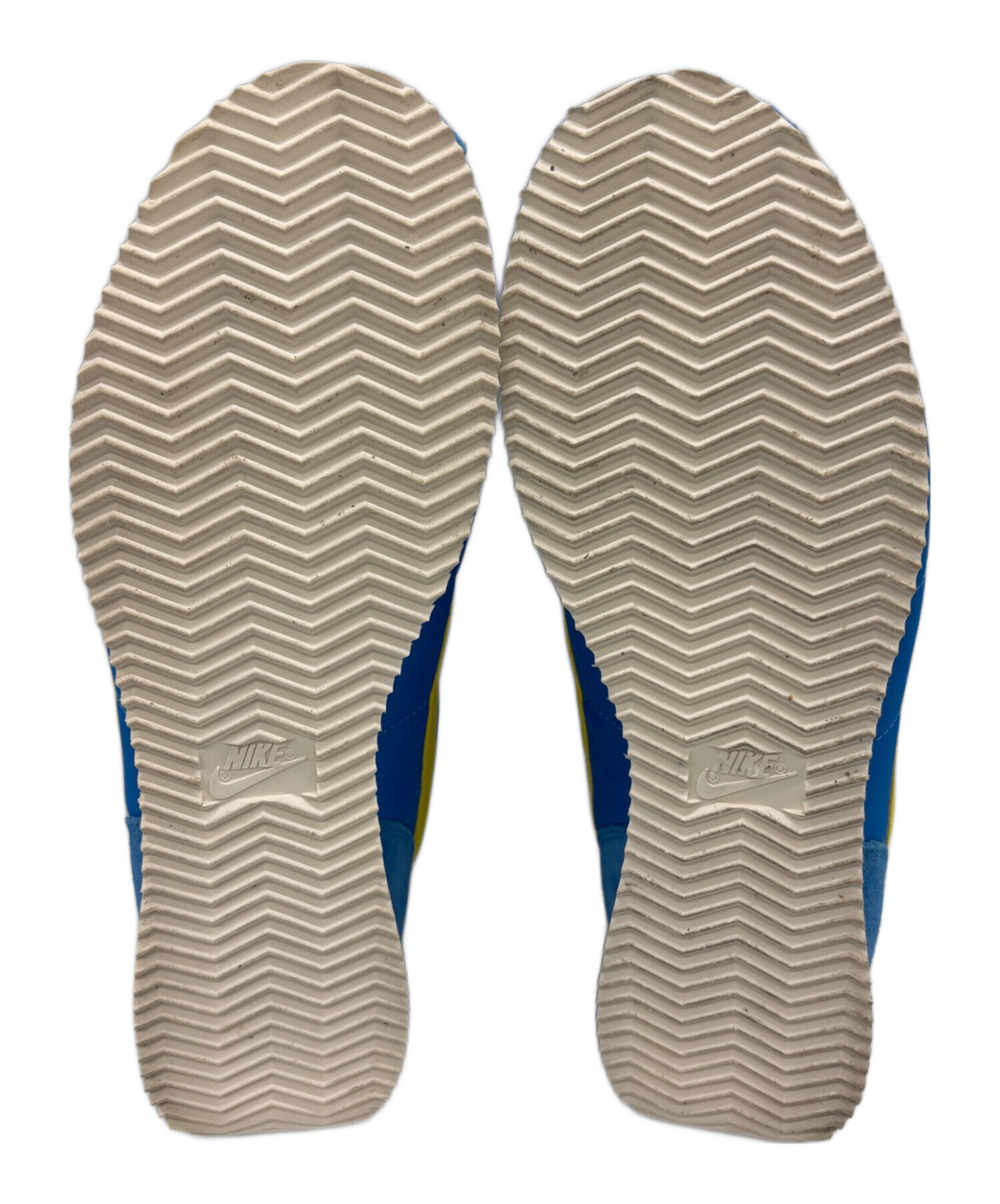 中古・古着通販】NIKE (ナイキ) CORTEZ TXT ブルー×イエロー サイズ:28